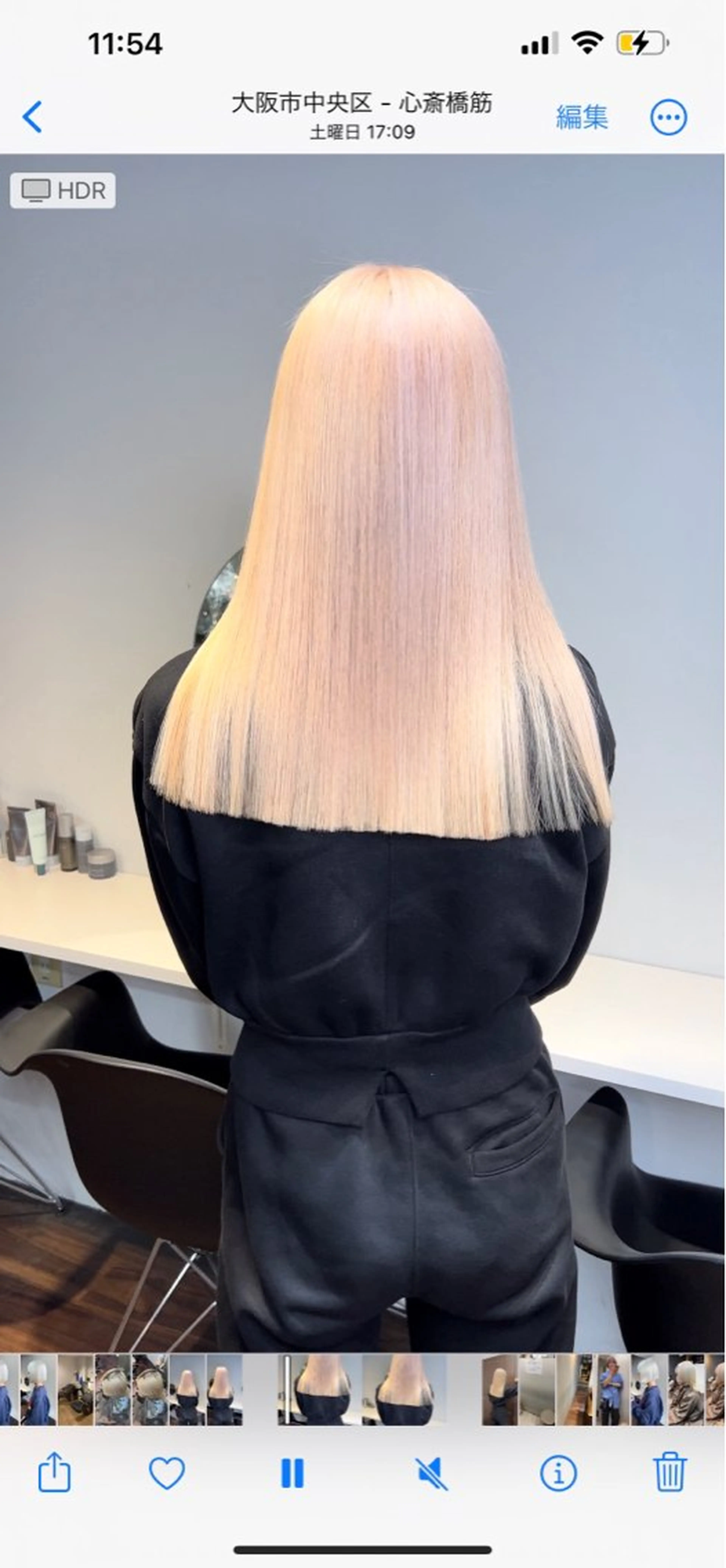 カラー 🧡色落ちまで2度綺 麗なカラー🧡ヨシキのヘアスタイル