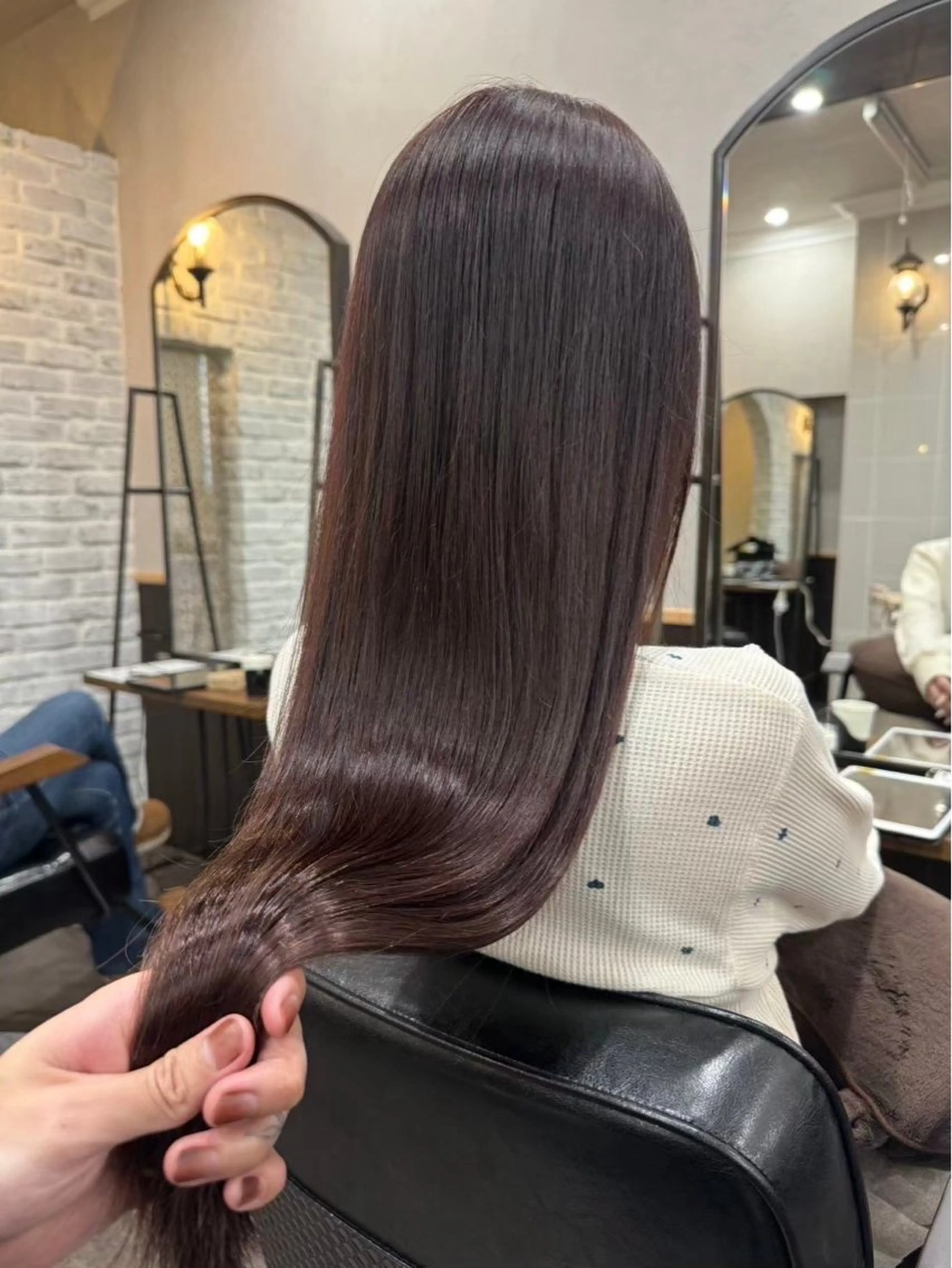 ロング カラー 艶感カラー✨🌈 はるかのヘアスタイル