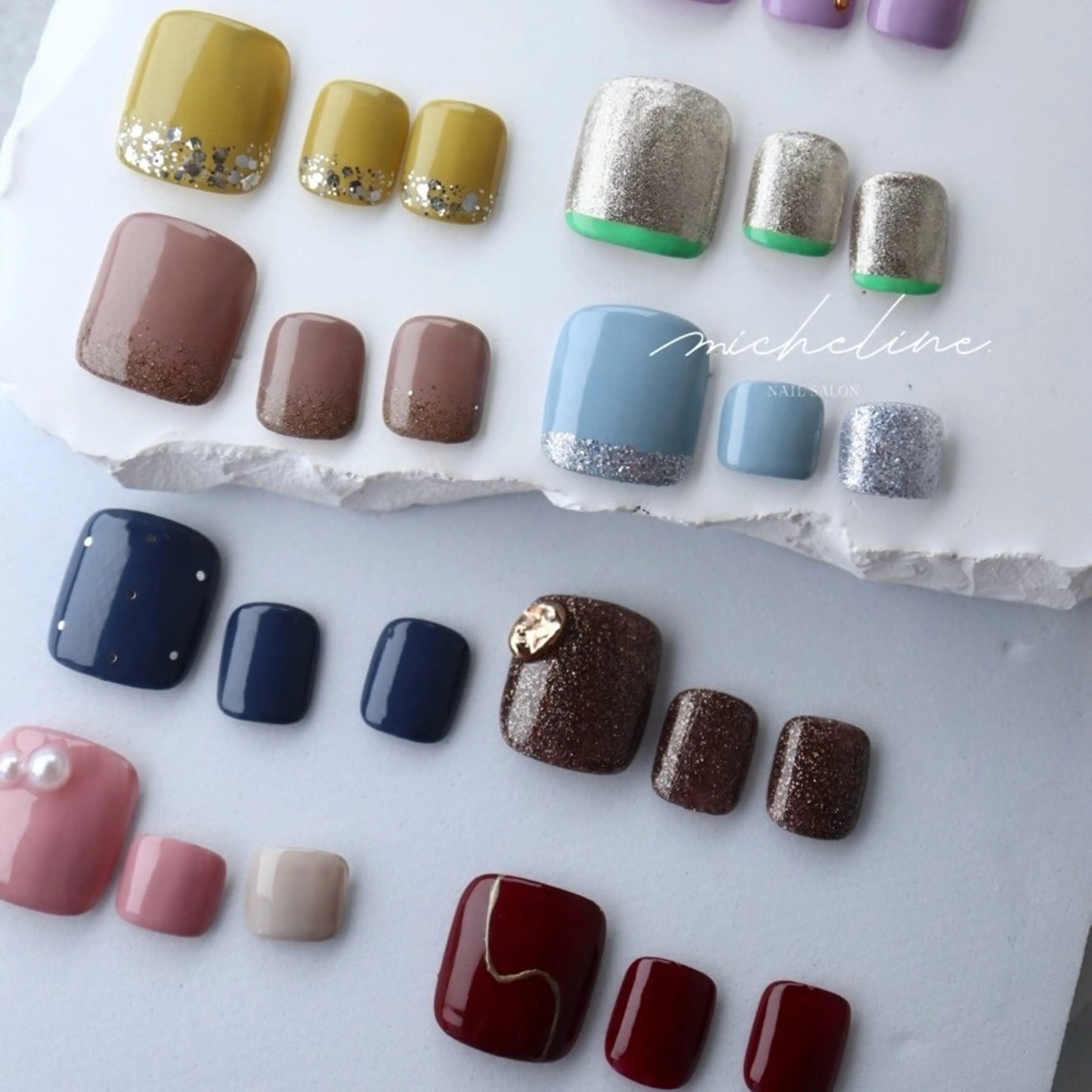 ネイル アートネイル フットネイル micheline. りさのネイルデザイン