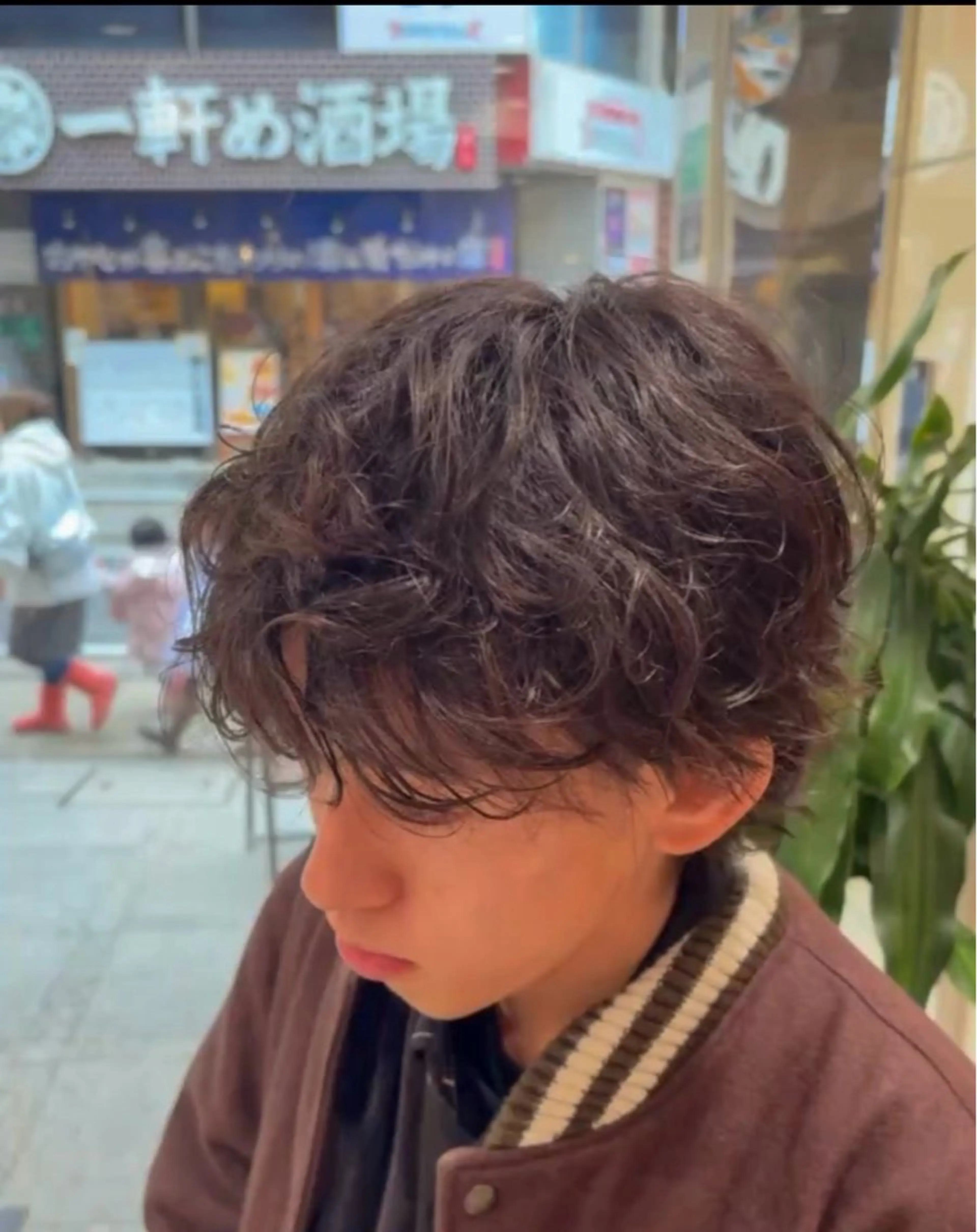 ショート パーマ カット パーマ メンズカット/ 縮毛矯正/haruのヘアスタイル