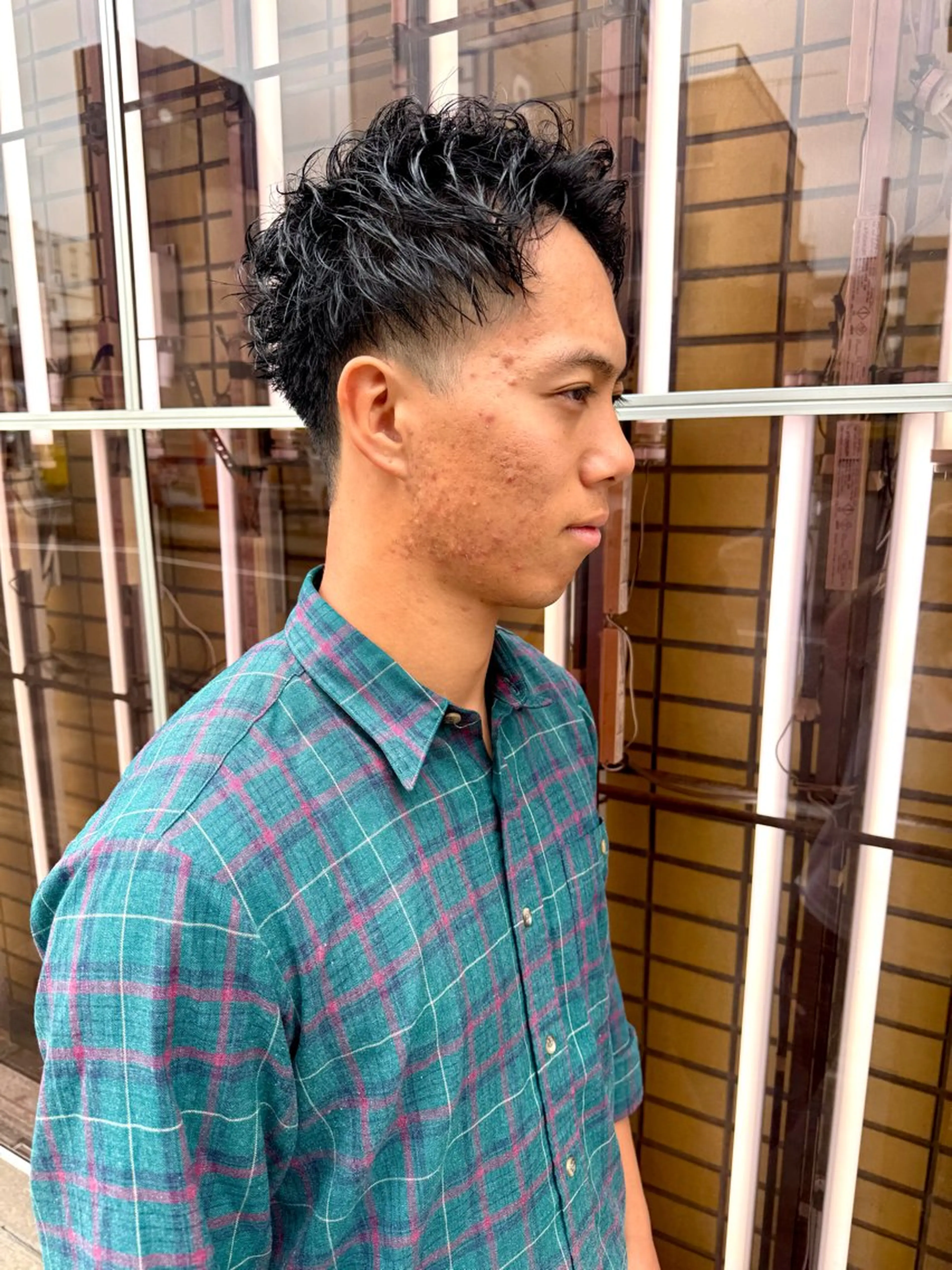 メンズ 米元 春奈のヘアスタイル