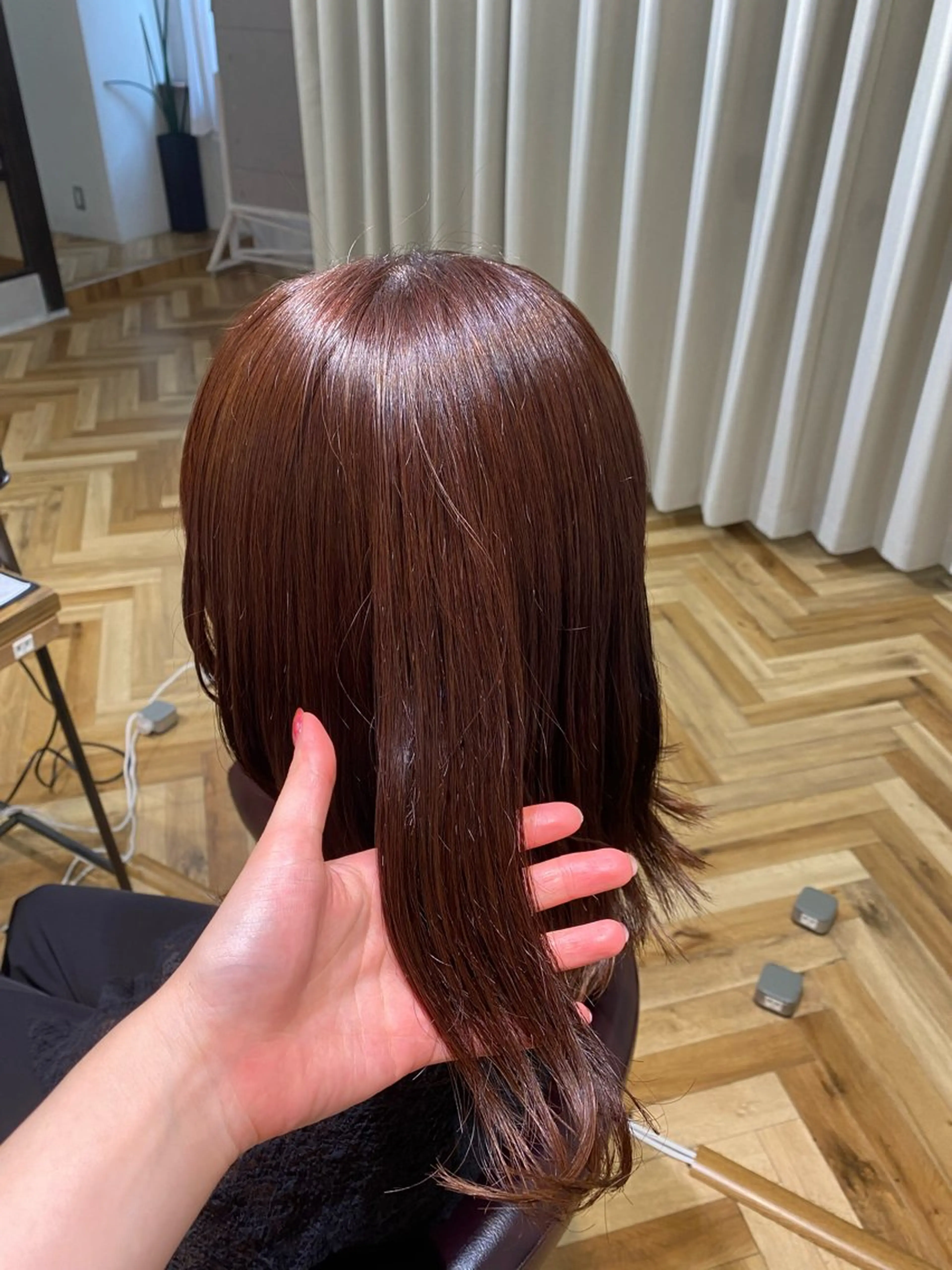 カラー 韓国ヘア AINA🐱のヘアスタイル