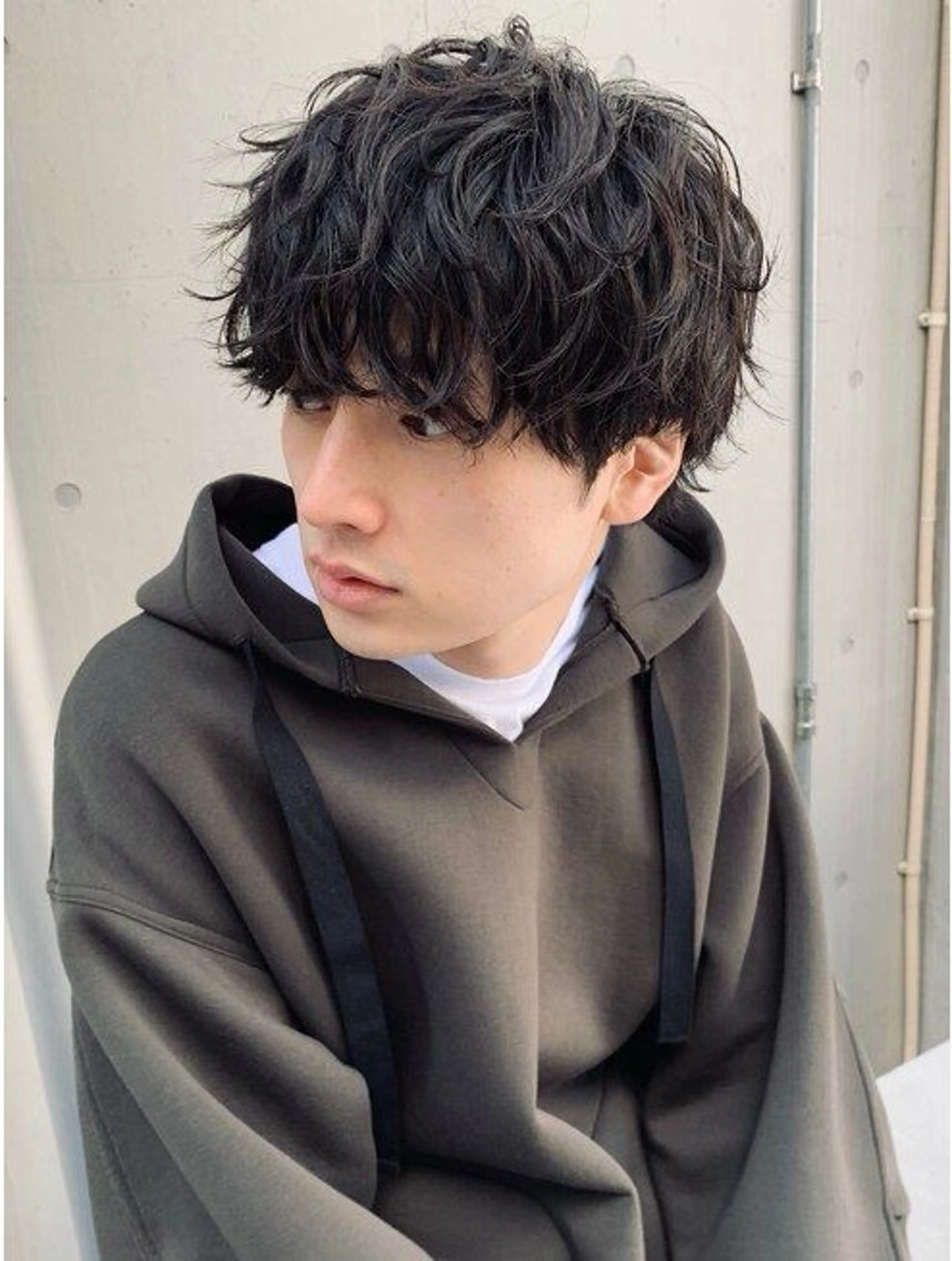 ショート パーマ メンズ メンズモデル募集中 🌿ちえ🌿のヘアスタイル