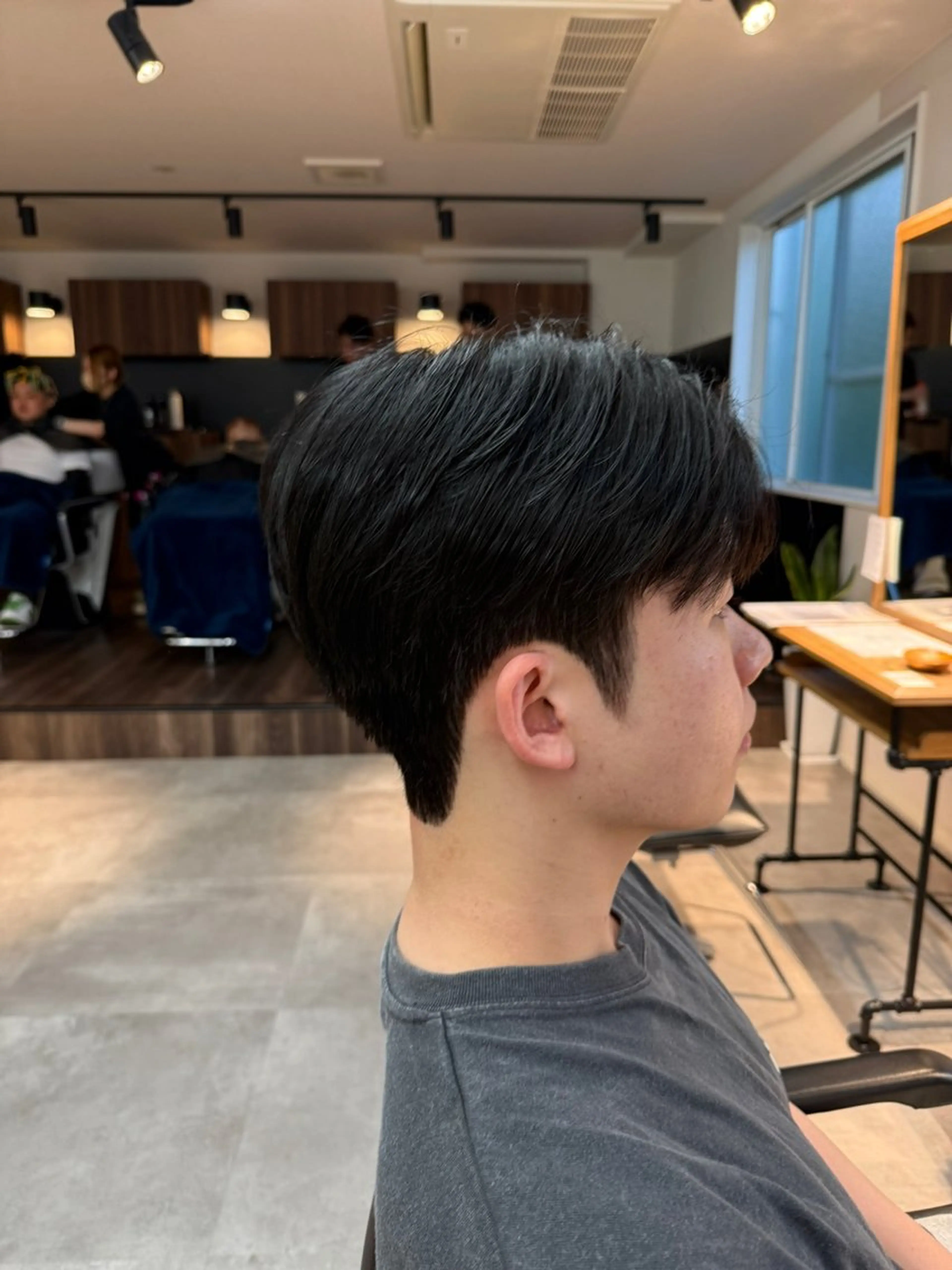 パーマ メンズ ダウンパーマ メンズ韓国風 メンズパーマ カット パーマ 韓国ヘア特化/ メンズパーマ/下田のヘアスタイル