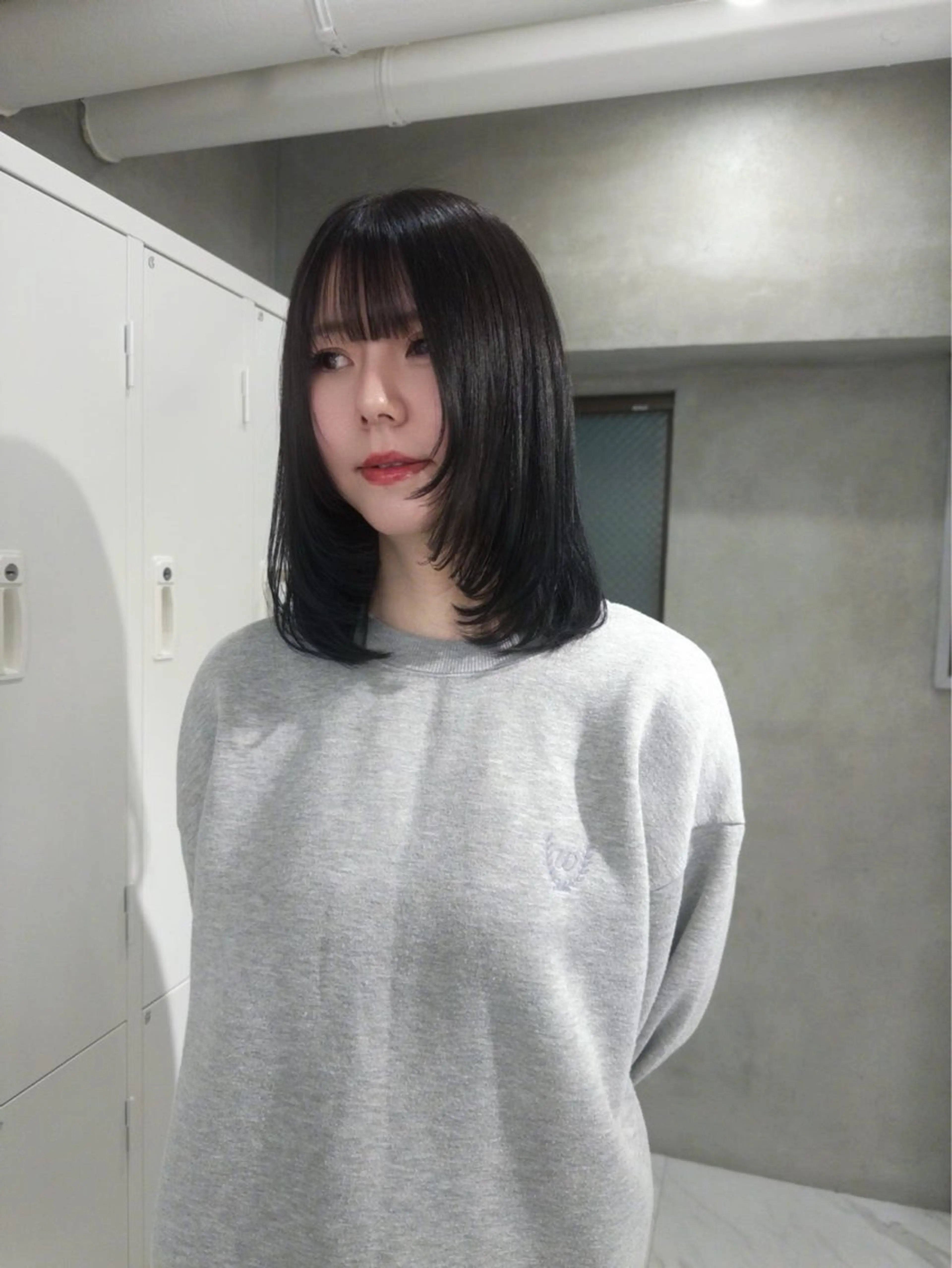 カット ヘアカラー トリートメント sena⌇ベージュ⌇ ブリーチなしWカラーのヘアスタイル