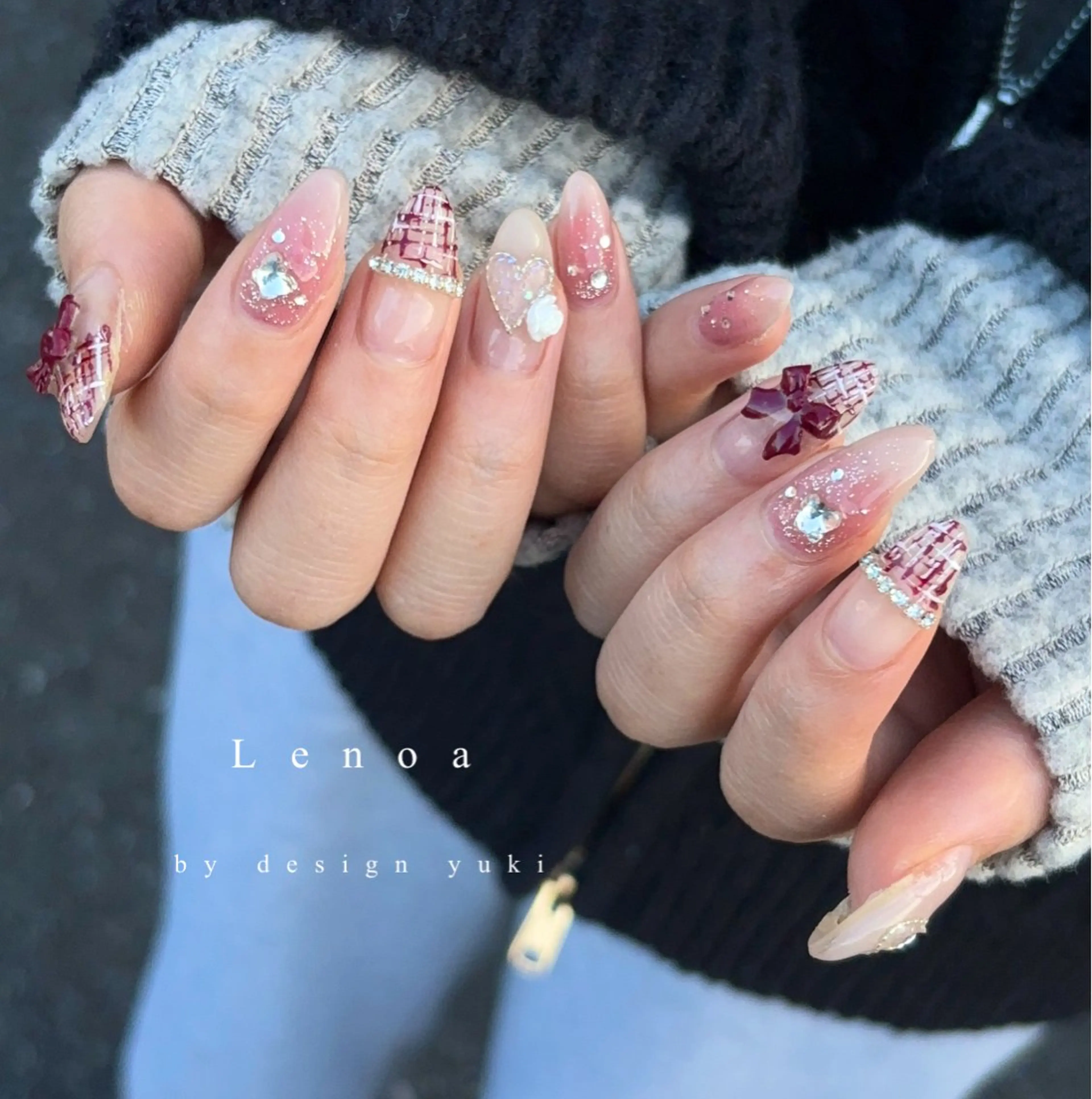 ネイル ハンドネイル Lenoa Yukiのネイルデザイン