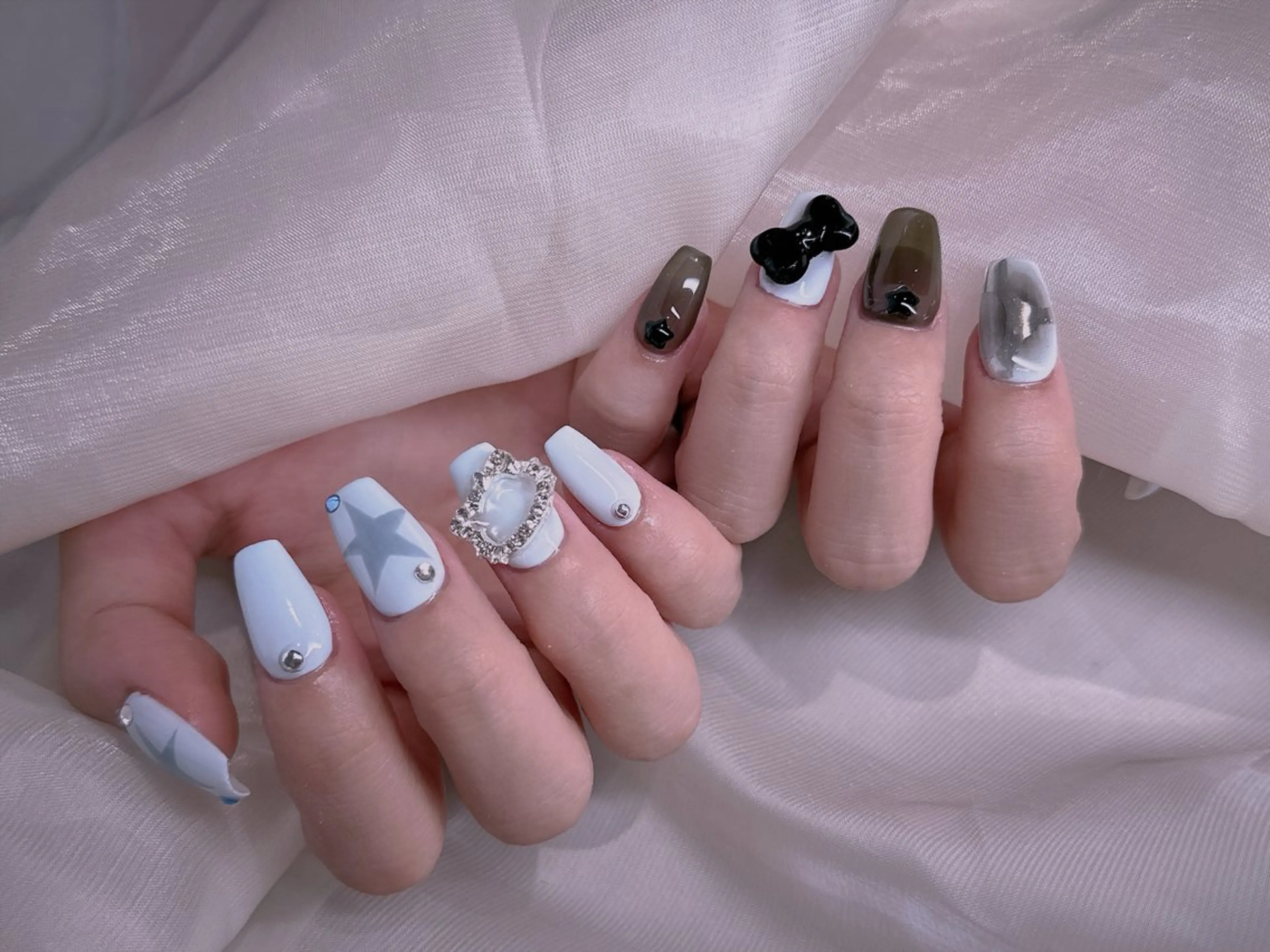 ネイル ハンドネイル エムズ エムズのマツエク・マツパデザイン