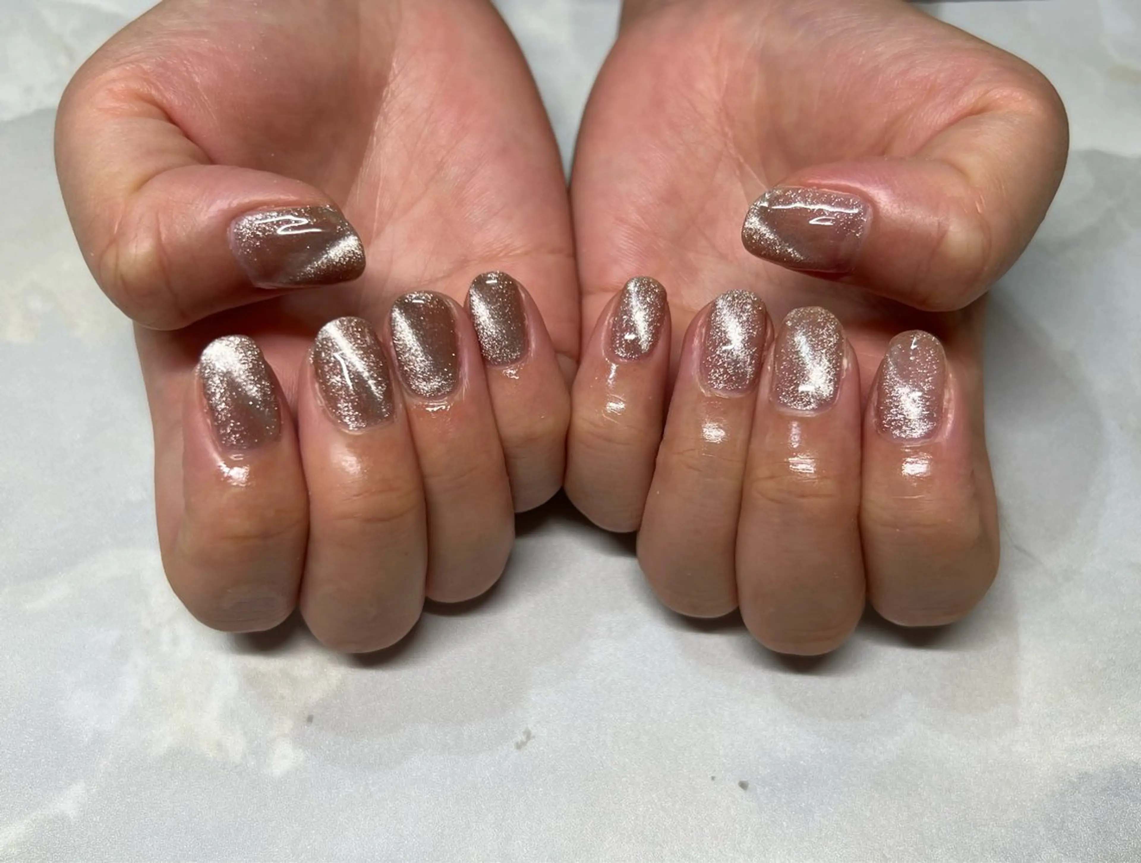 ネイル マグネットネイル sumire/北浜 /本町/petitのネイルデザイン