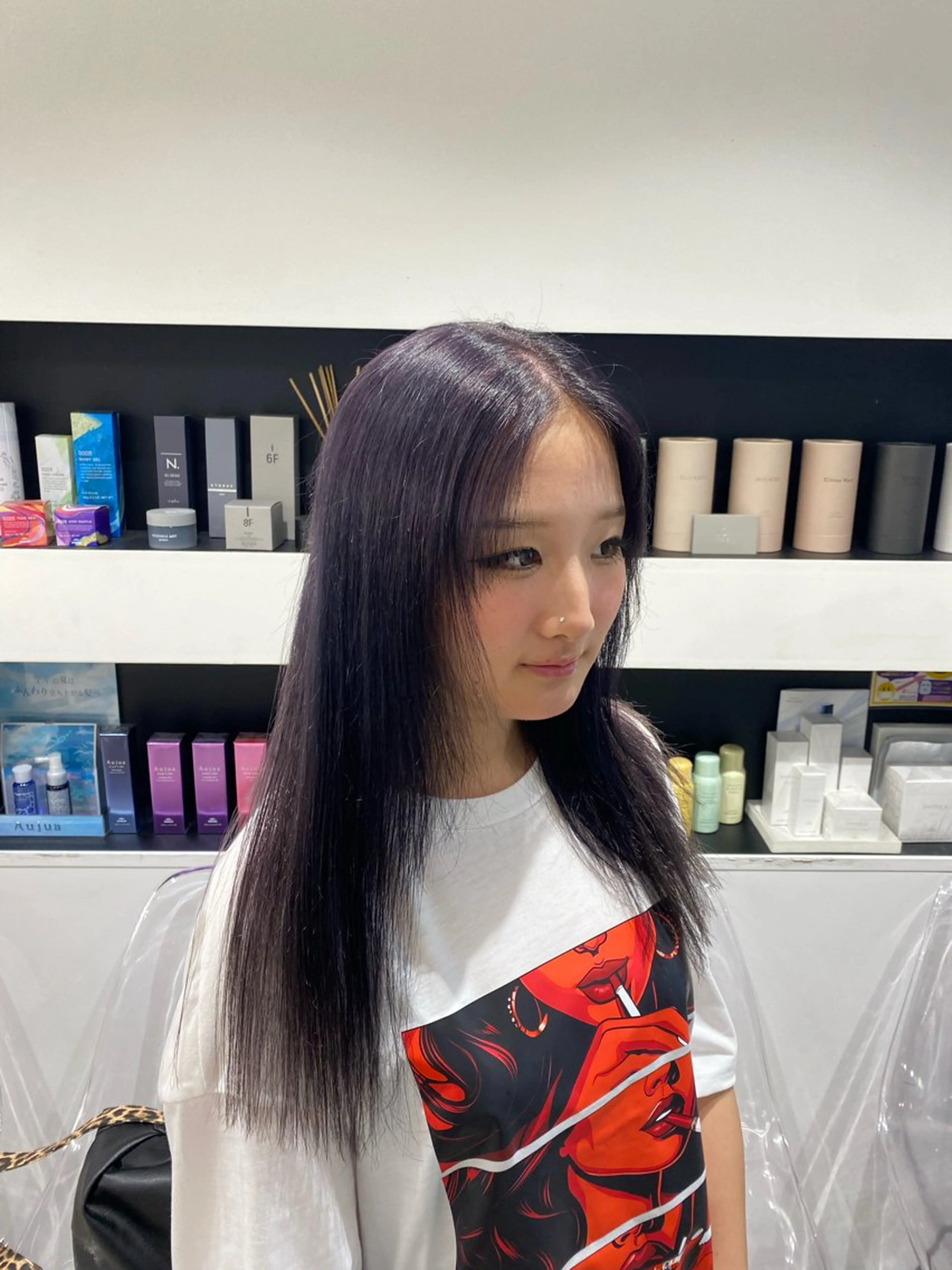 カラー ヘアカラー ルイ☆【ボブ/メンズ /酸性ストレート】のヘアスタイル