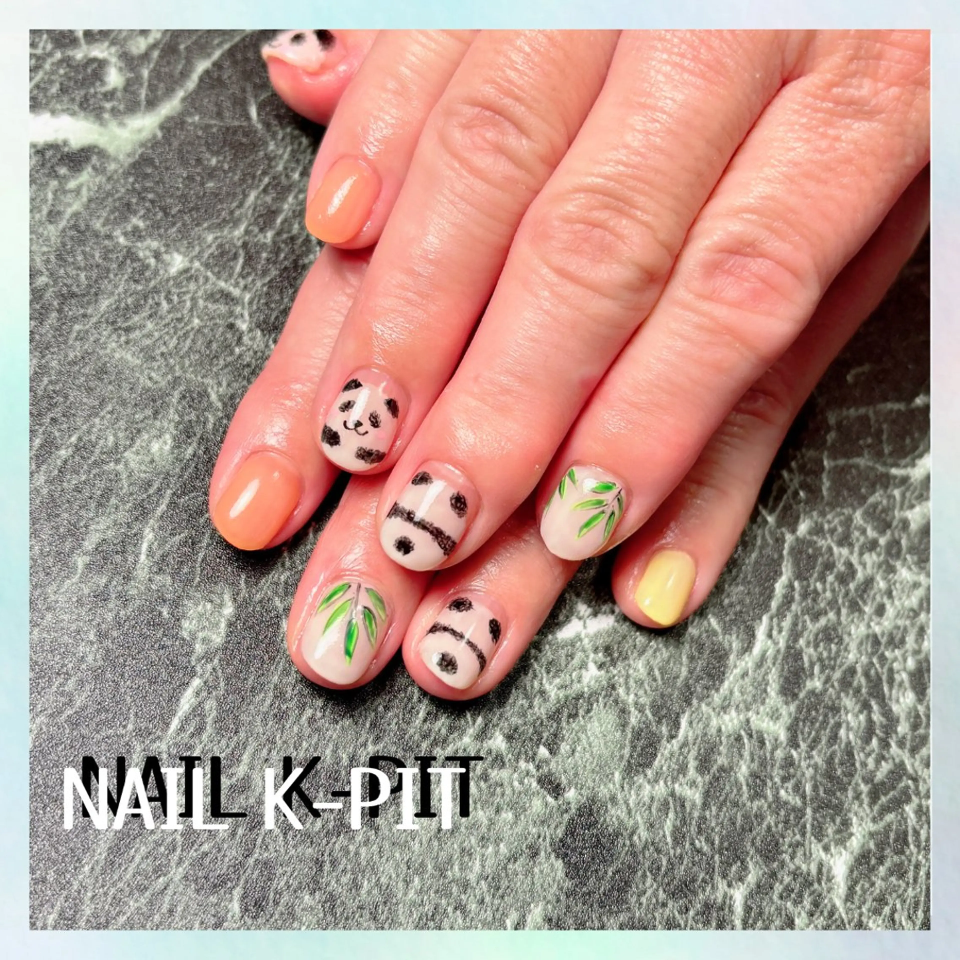 ネイル アニマル柄 ハンドネイル NAIL K-PIT ネイル ケーピットの眉毛・アイブロウイメージ