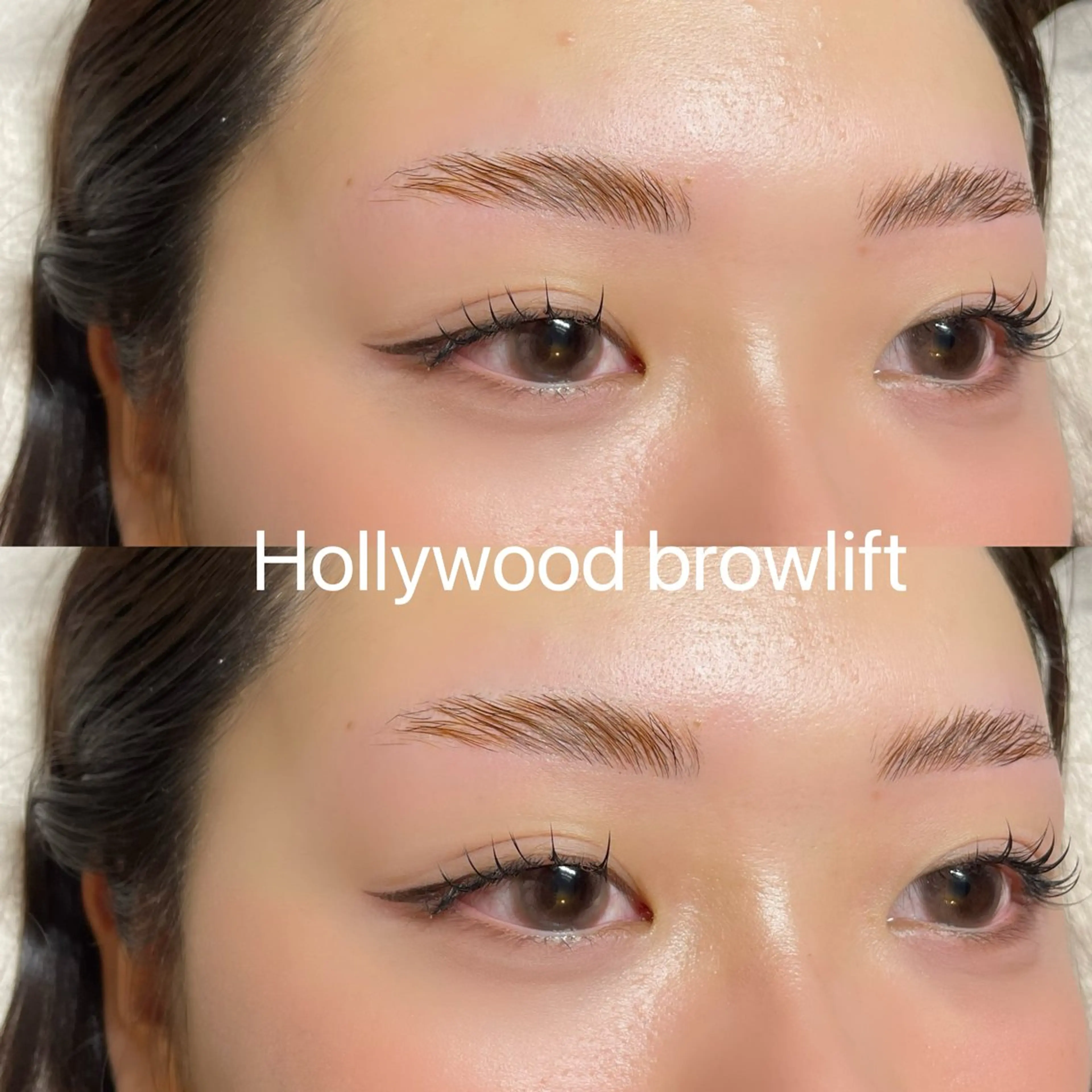 アイブロウ ハリウッドブロウリフト noilashroo m恵比寿🎀Rukaのマツエク・マツパデザイン