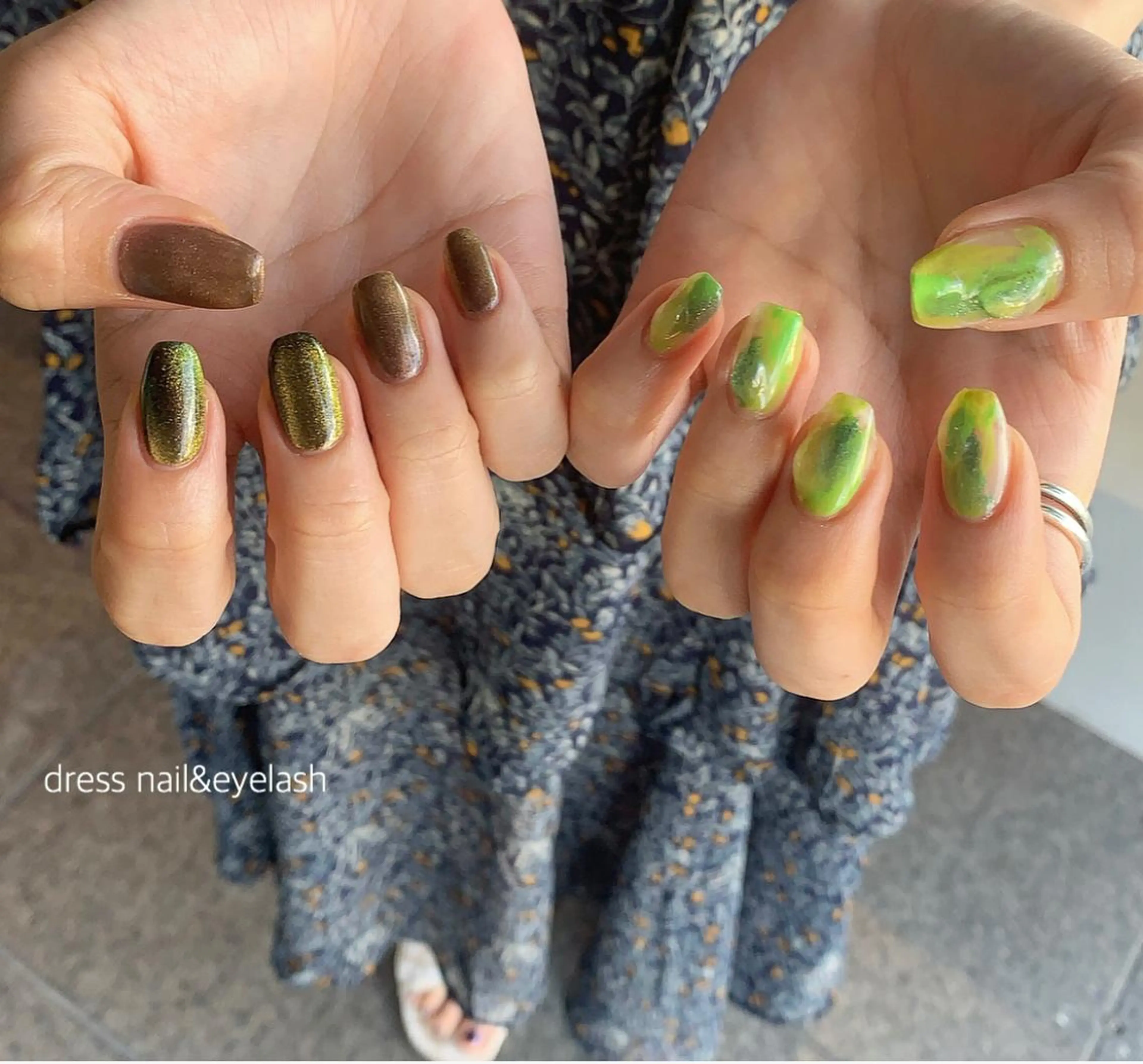 ネイル ハンドネイル にしぐち はるかのネイルデザイン