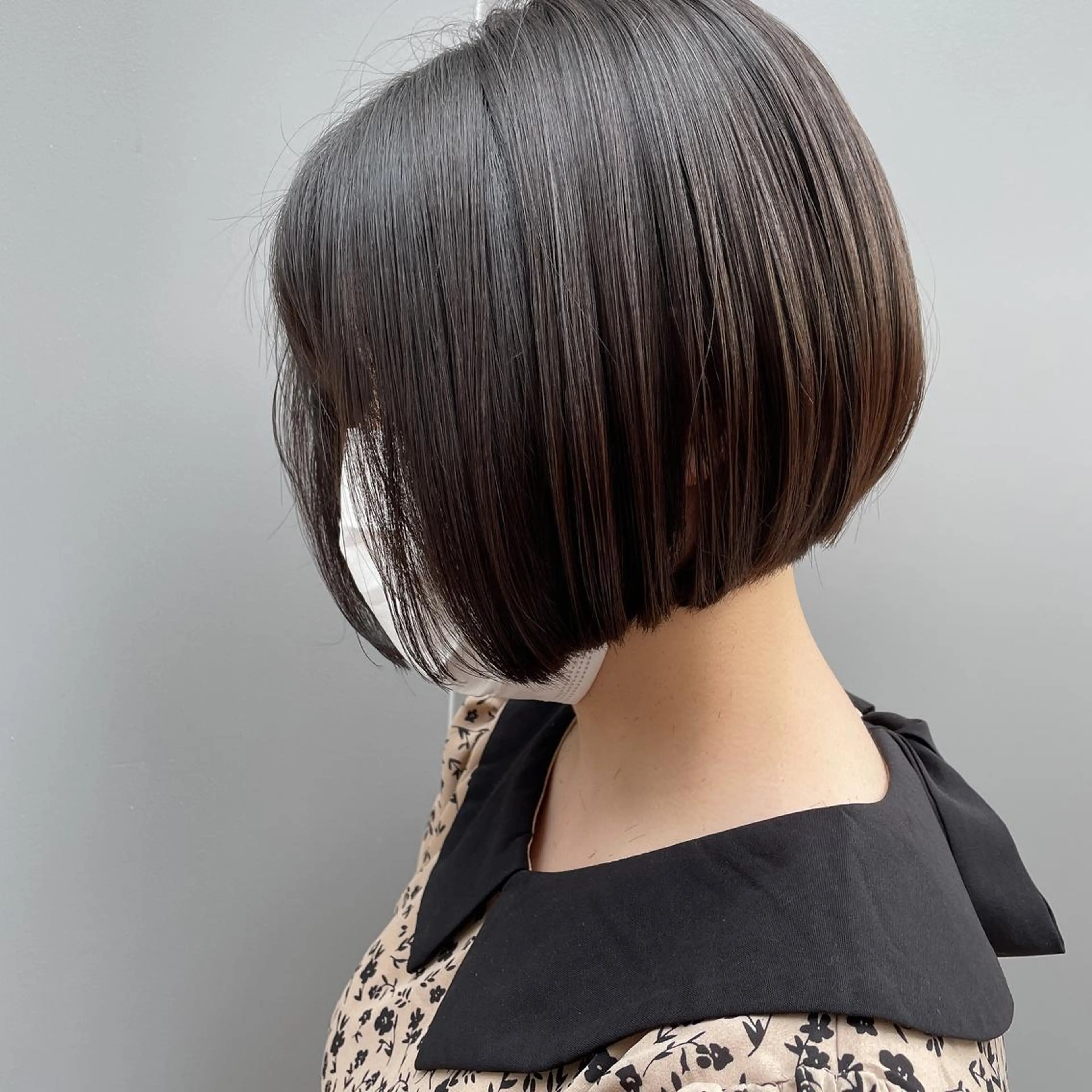 ショート カラー 髪質改善 中川　翔のヘアスタイル