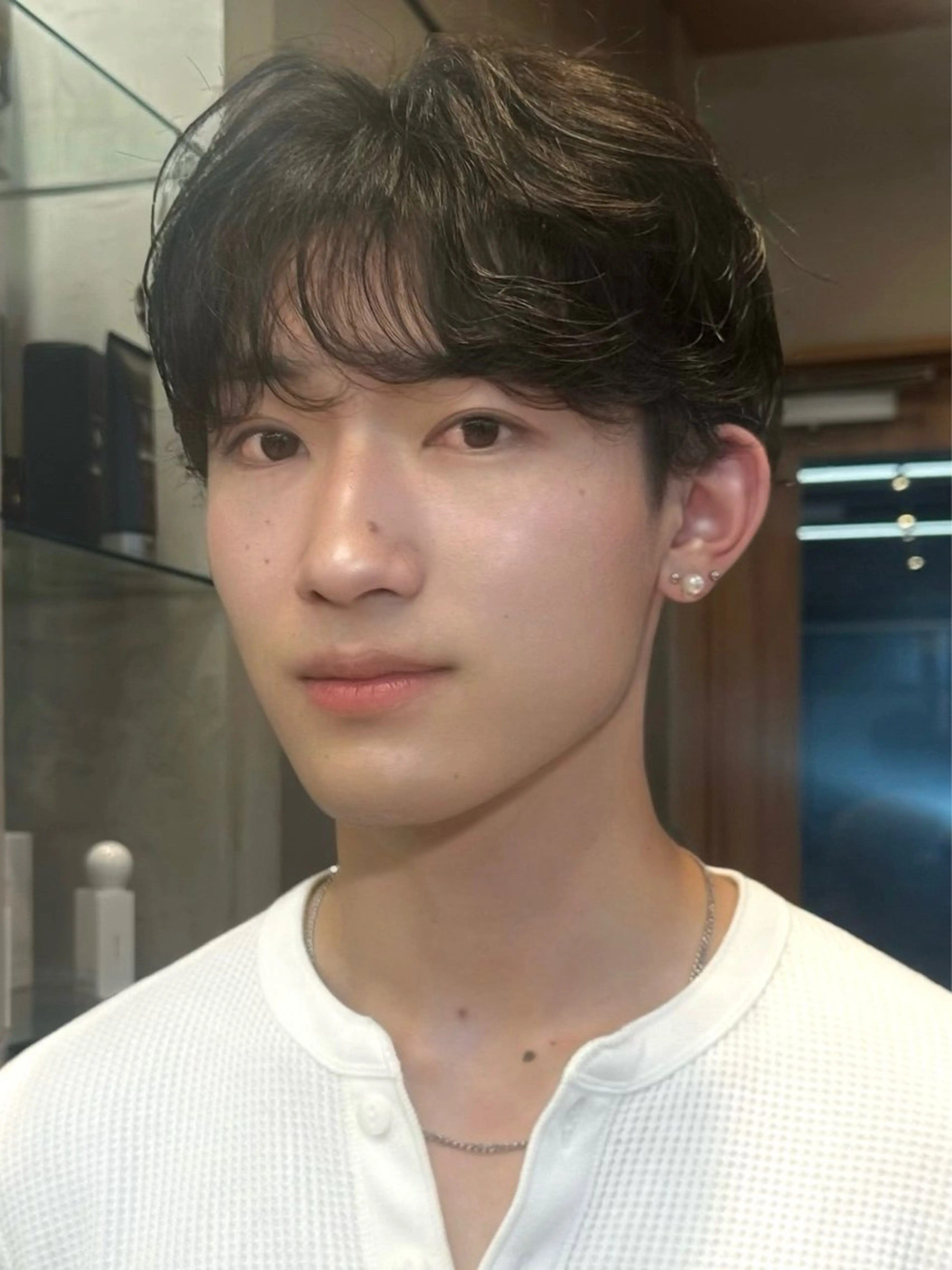 パーマ メンズ カット パーマ 高橋一平 モデル様募集中のヘアスタイル