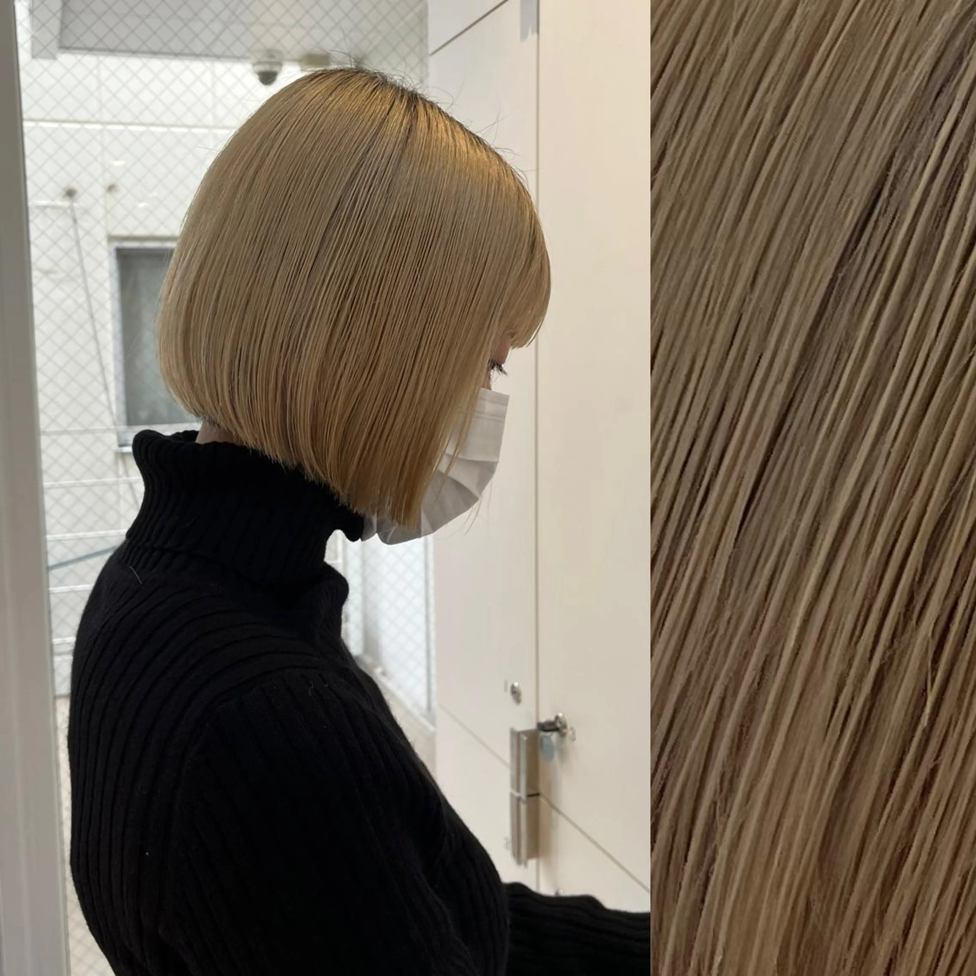 ミディアム ヘアアレンジ 成人式 ラベンダーベージュ ラベンダーブラウン ピンクブラウン レッドブラウン stylist ◎RUKI.のヘアスタイル