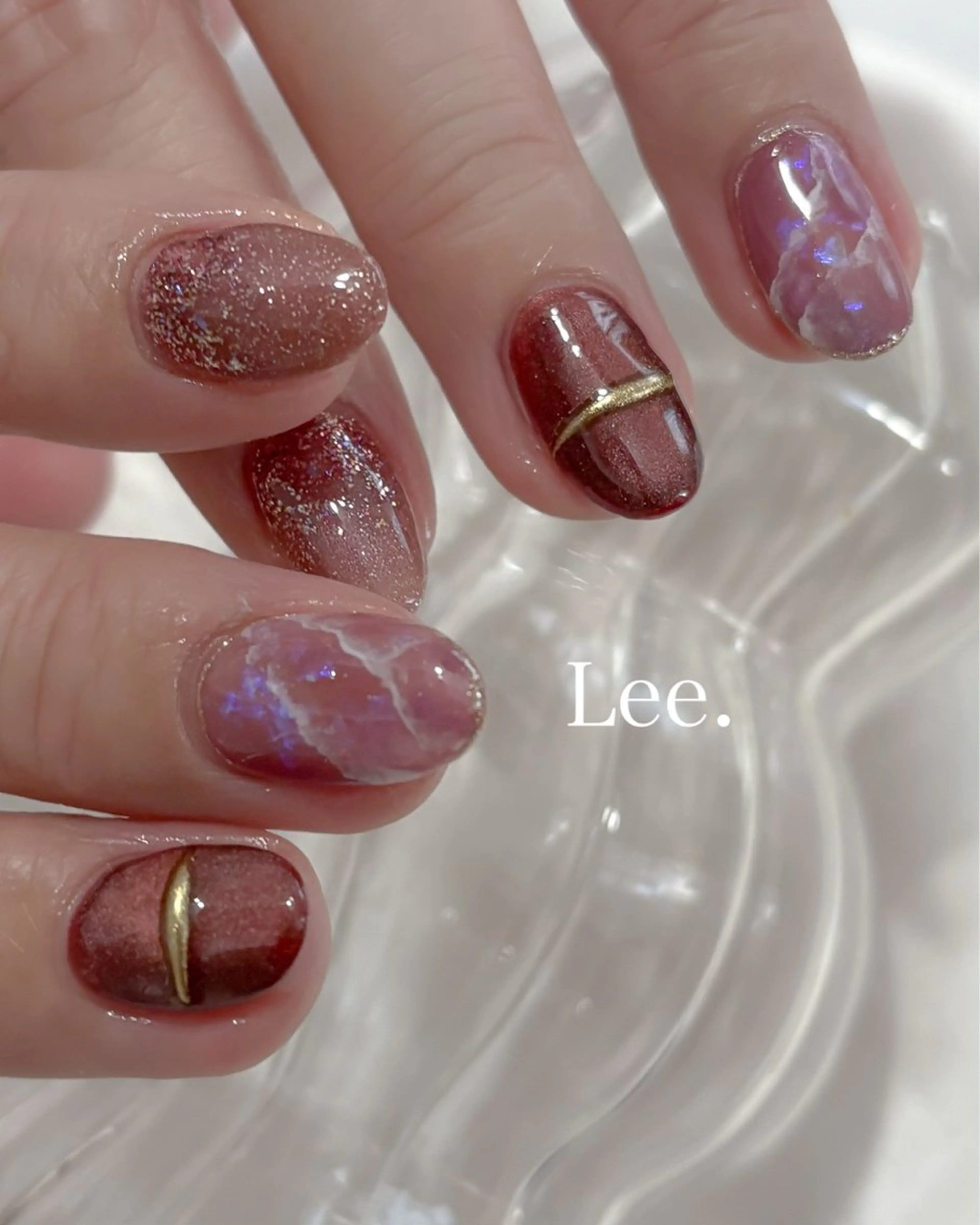 ネイル ハンドネイル Lee.nail ハルカのネイルデザイン