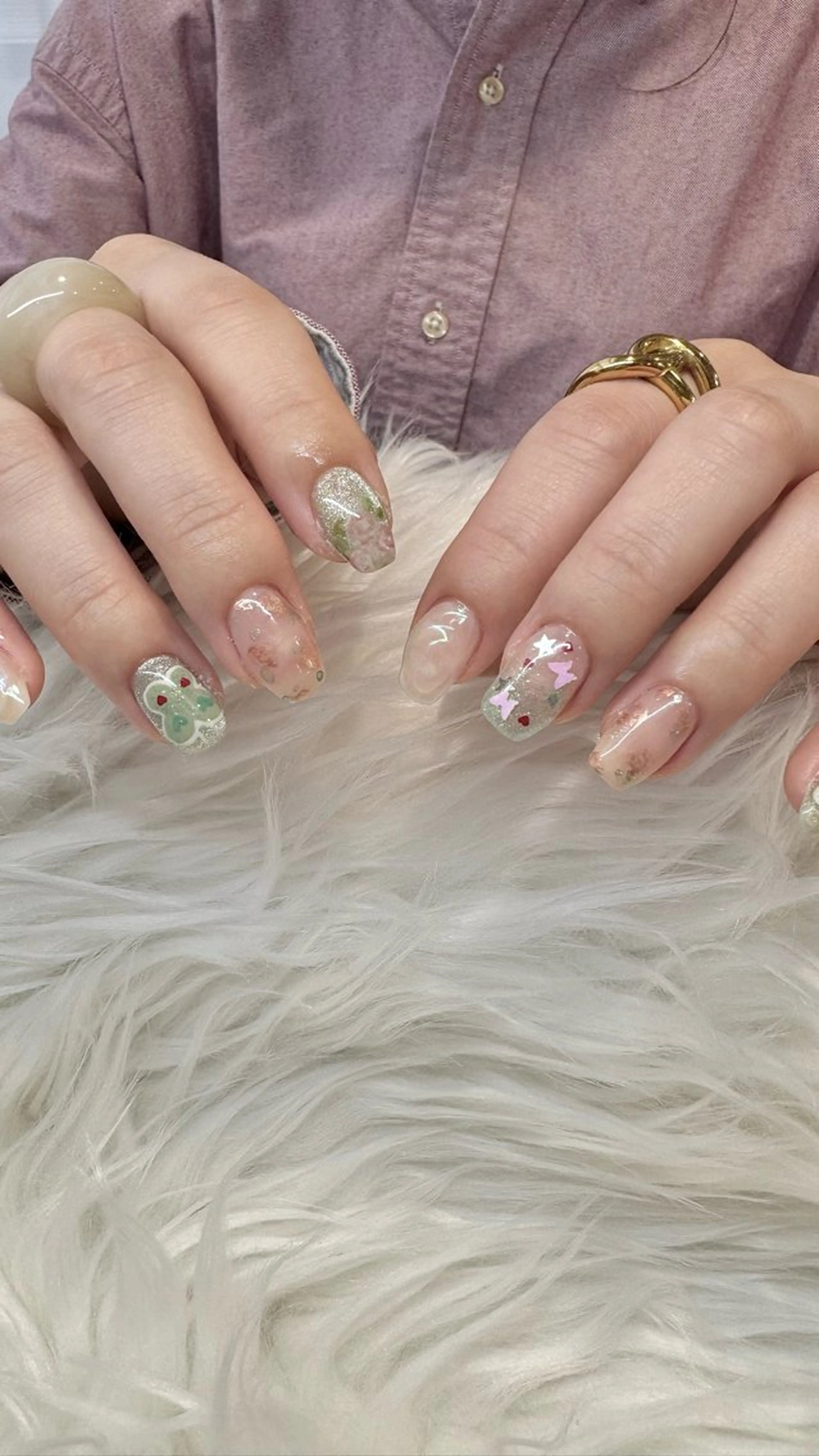 ネイル ハンドネイル 新井 ひなののネイルデザイン