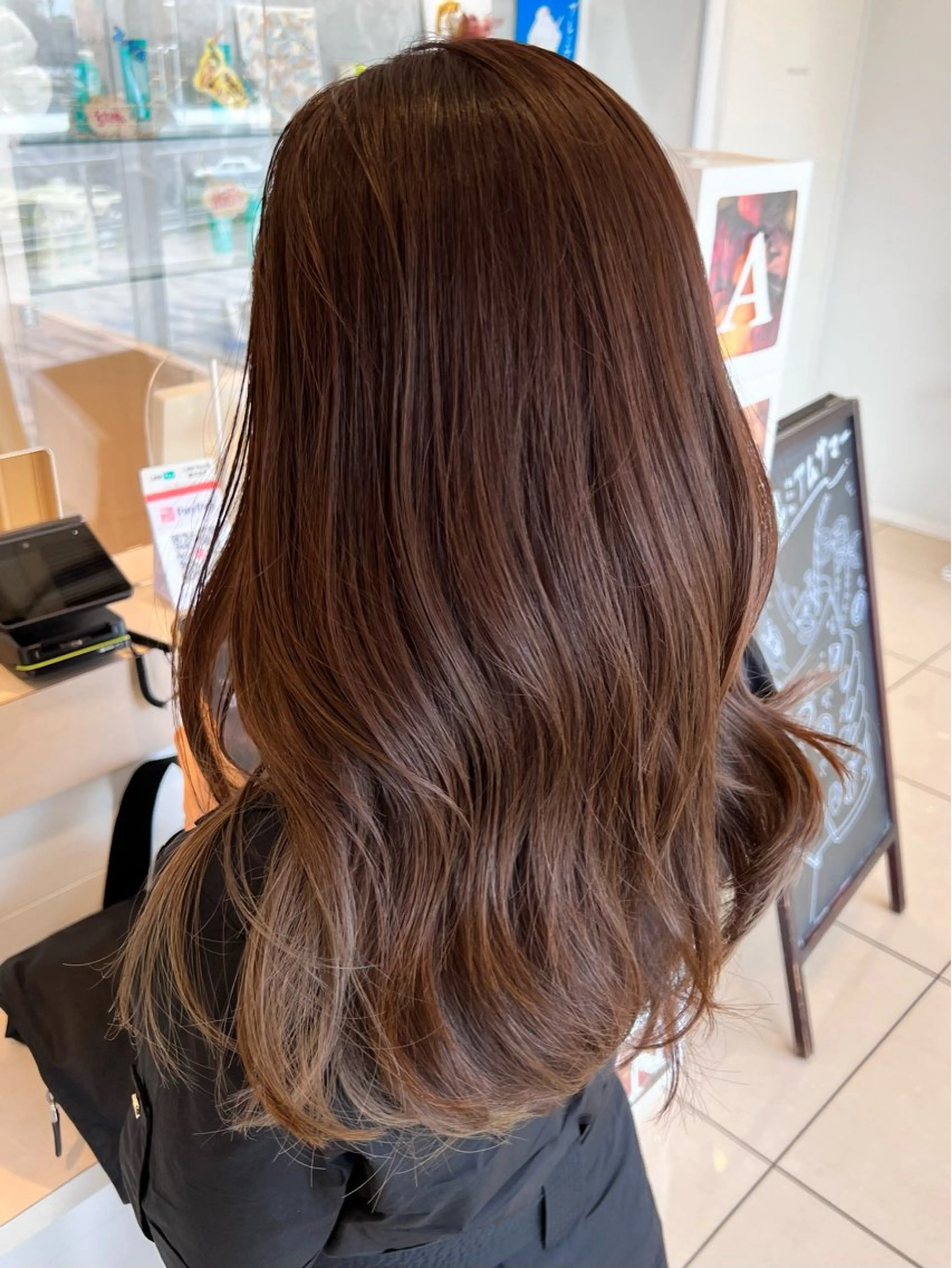 ロング カット ヘアカラー 金子 直樹のヘアスタイル