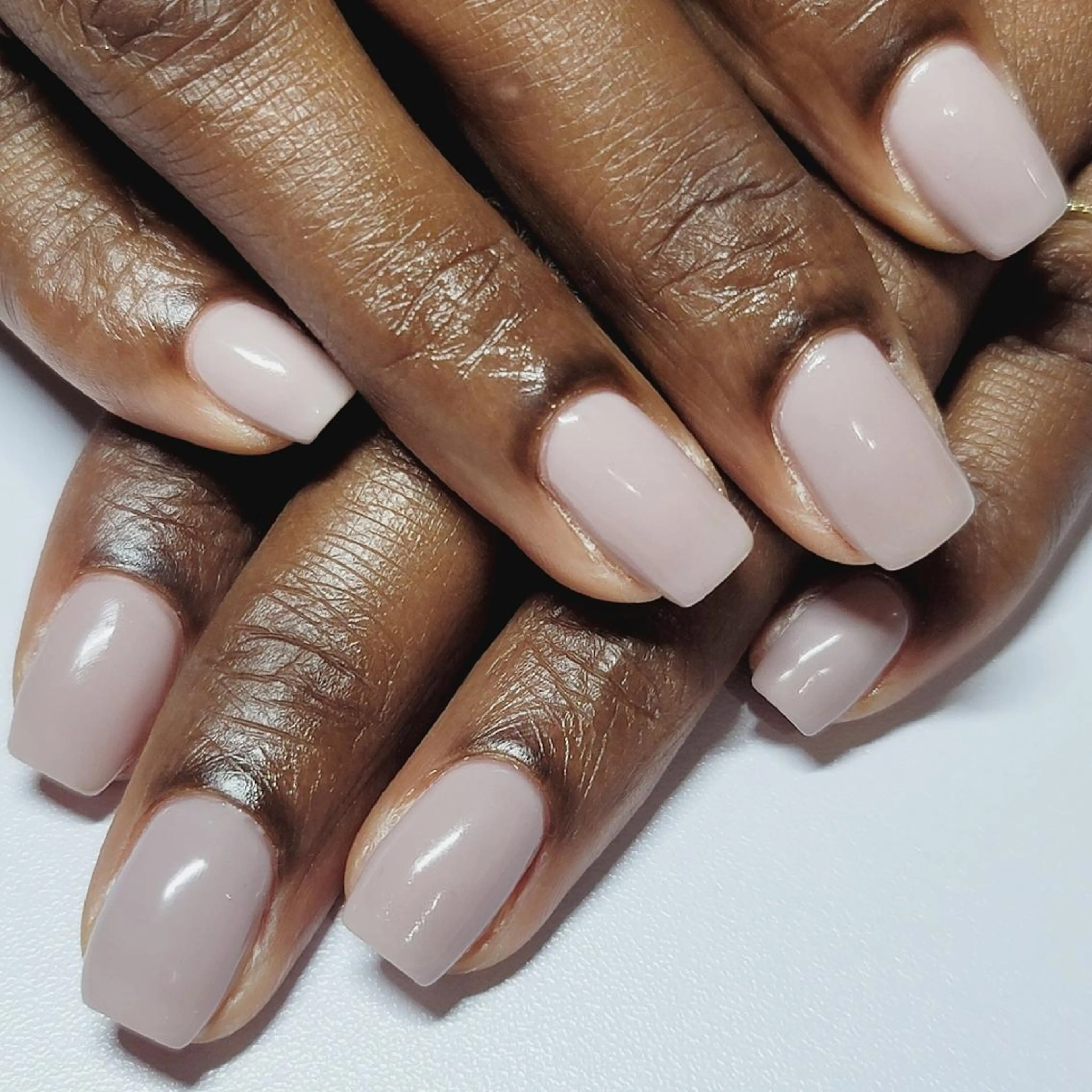 ネイル オフィスネイル ホワイト ハンドネイル よしだ ひろきのネイルデザイン