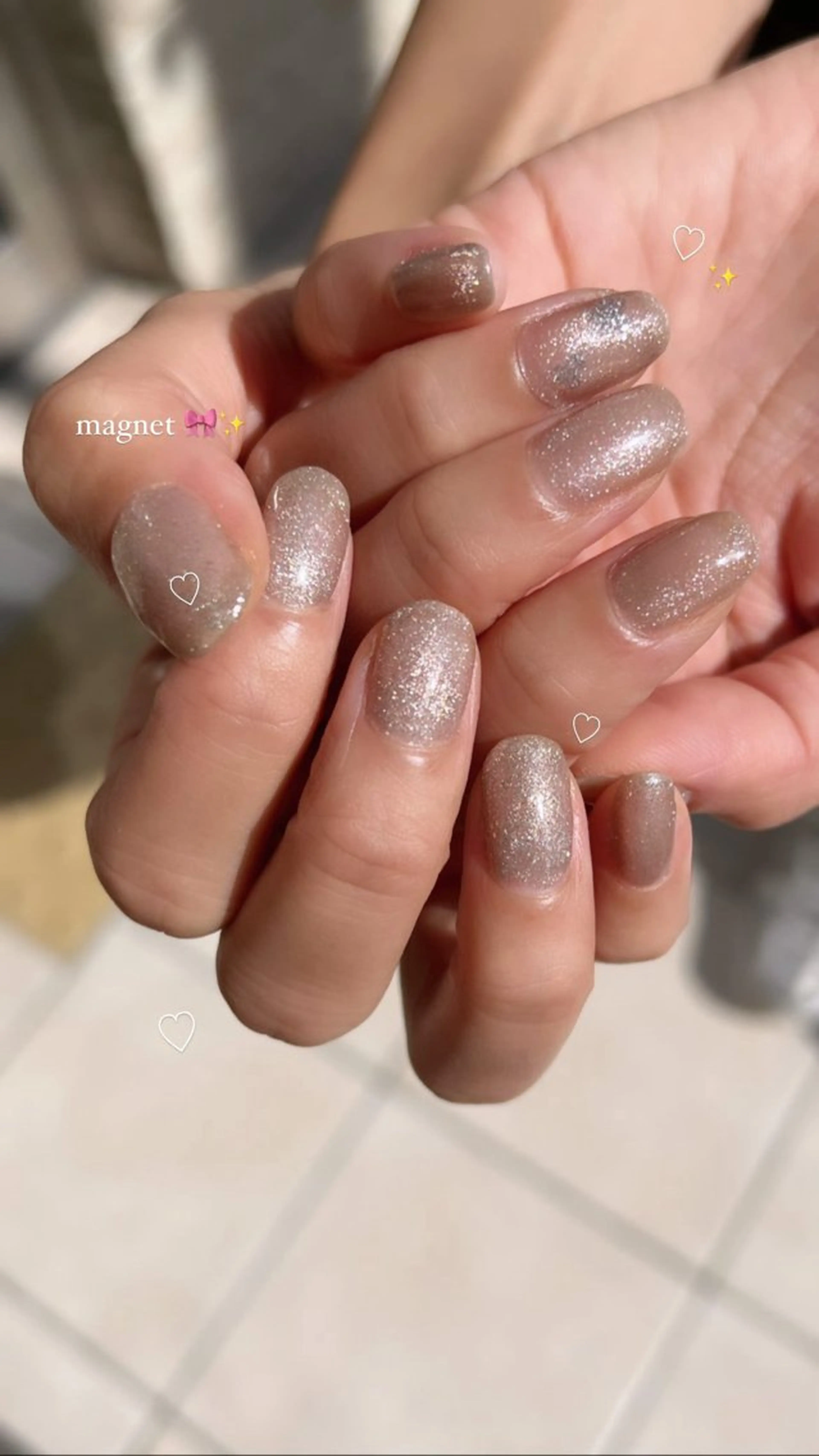 《お問合せのみ》 🫧🌷マグネットネイル🌷🫧（オフあり）の写真