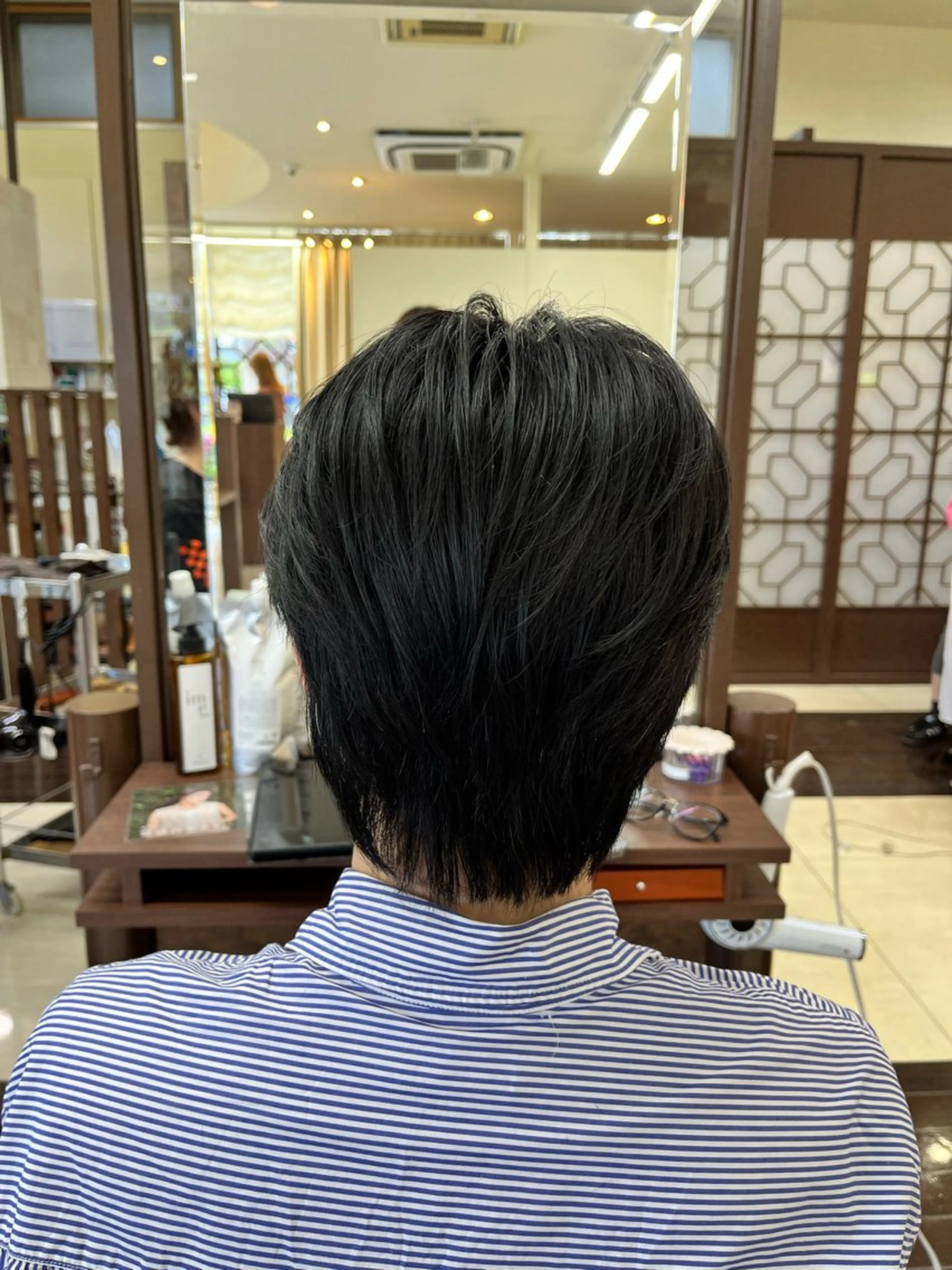 ショート メンズ センターパート 刈り上げ 🧊メンズ特化🧊 高木航希のヘアスタイル