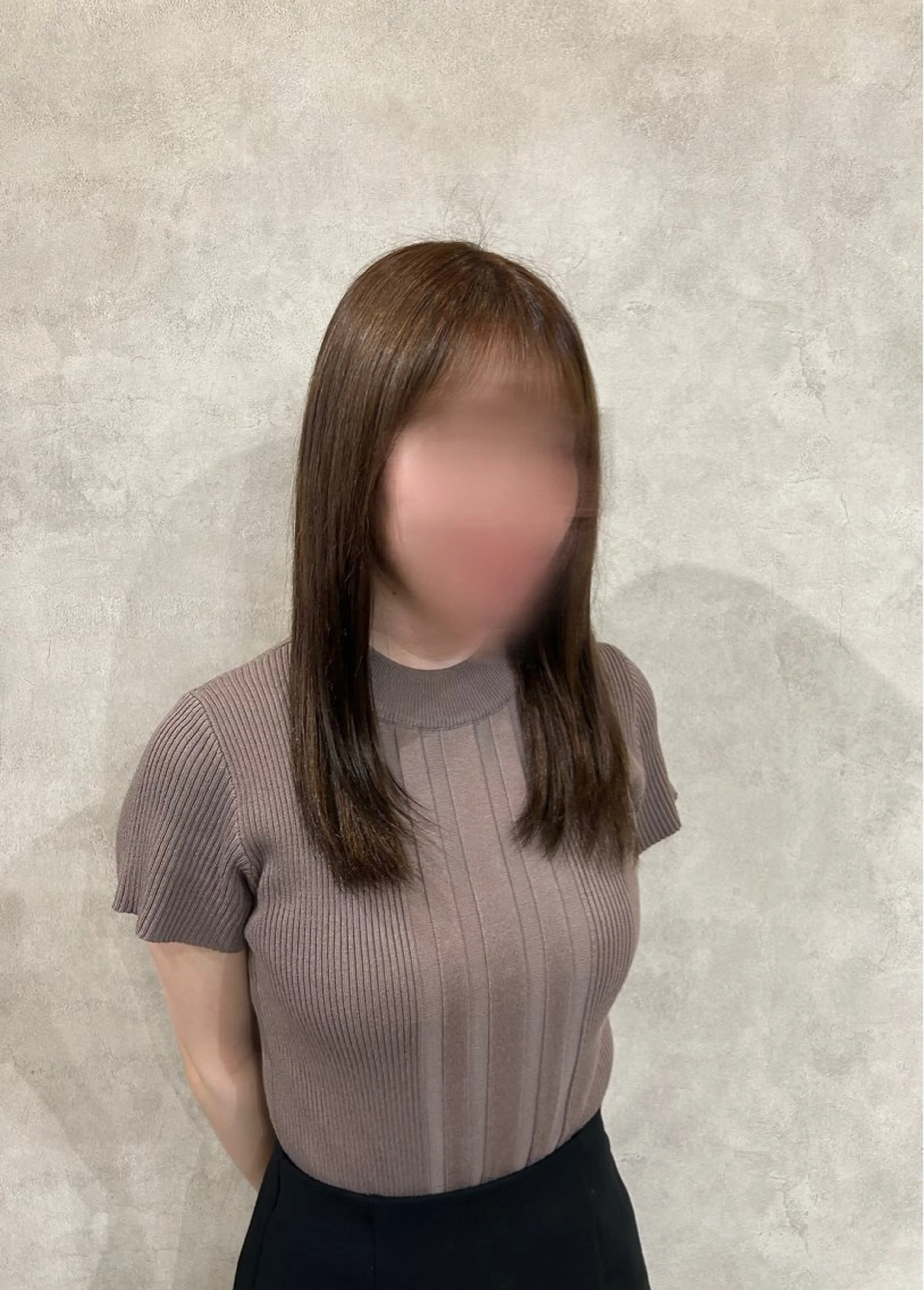 ロング カラー 石原 侑季のヘアスタイル