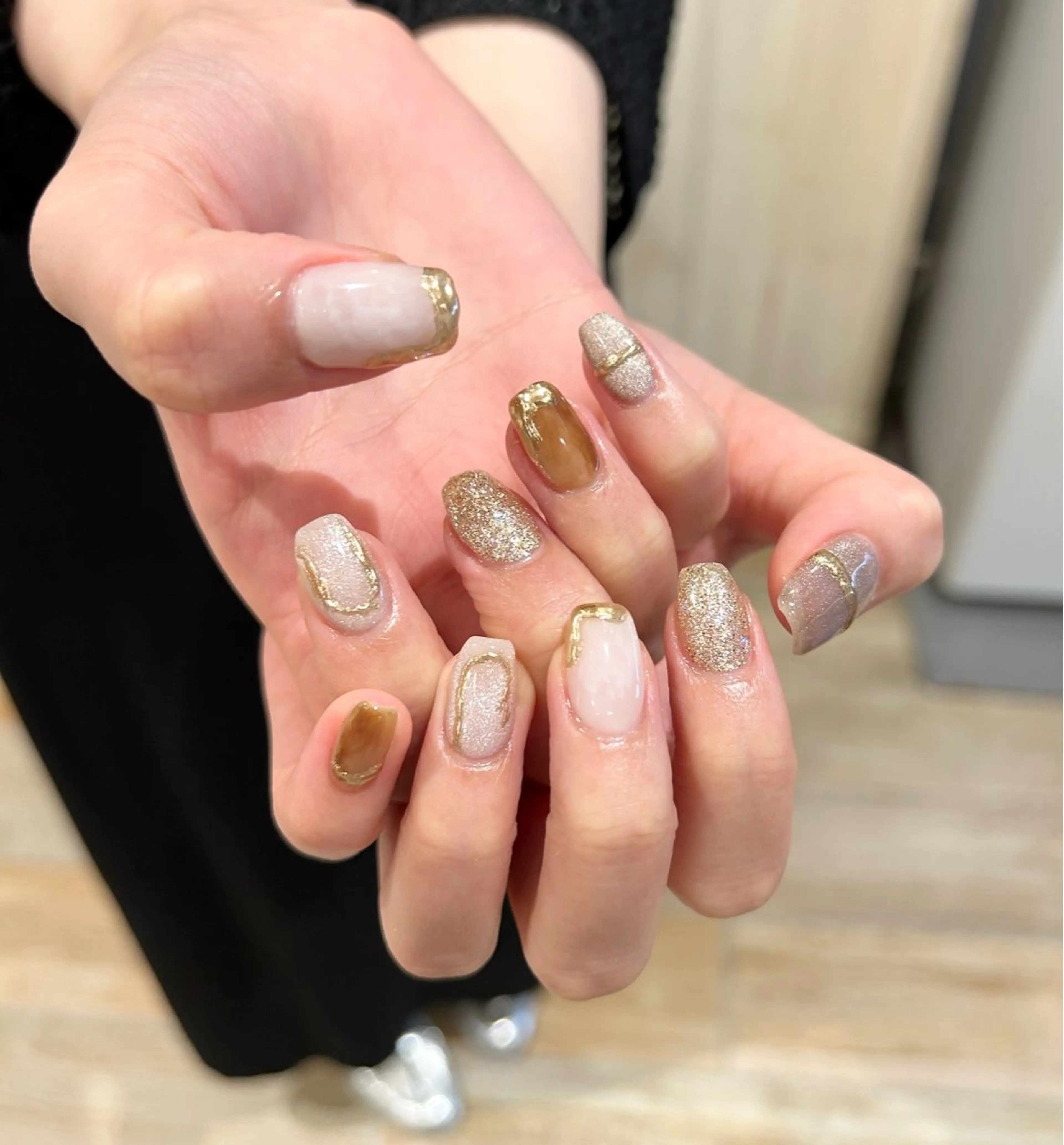 ネイル ハンドネイル 福田 麻耶のネイルデザイン