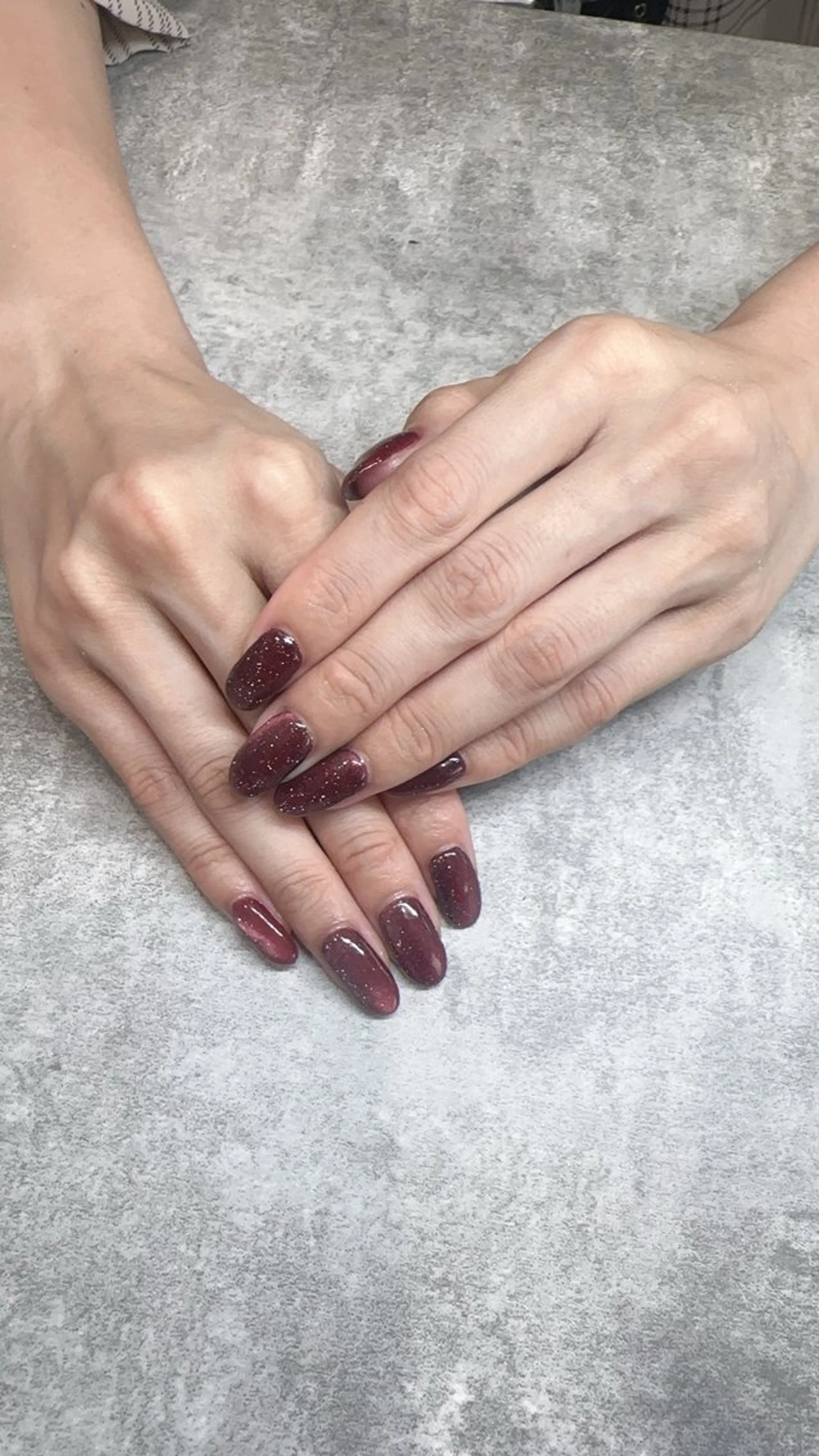 ミディアム Lily 竹前のネイルデザイン