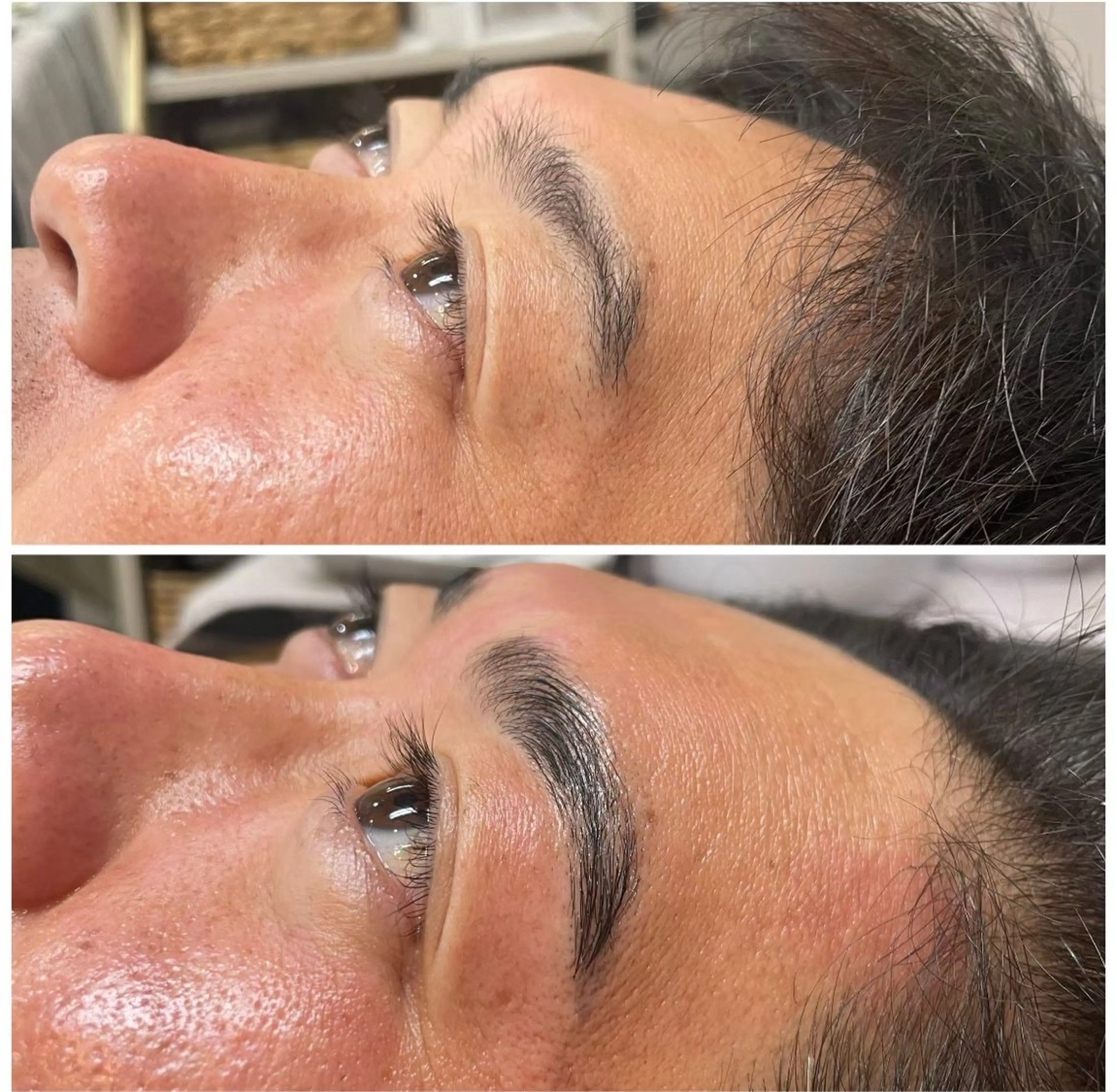 メンズ アイブロウ メンズパーマ メンズアイブロウ STELLA sannomiya所属・着付けアレンジ、スパ 定評あり◎タナカエミの眉毛・アイブロウイメージ