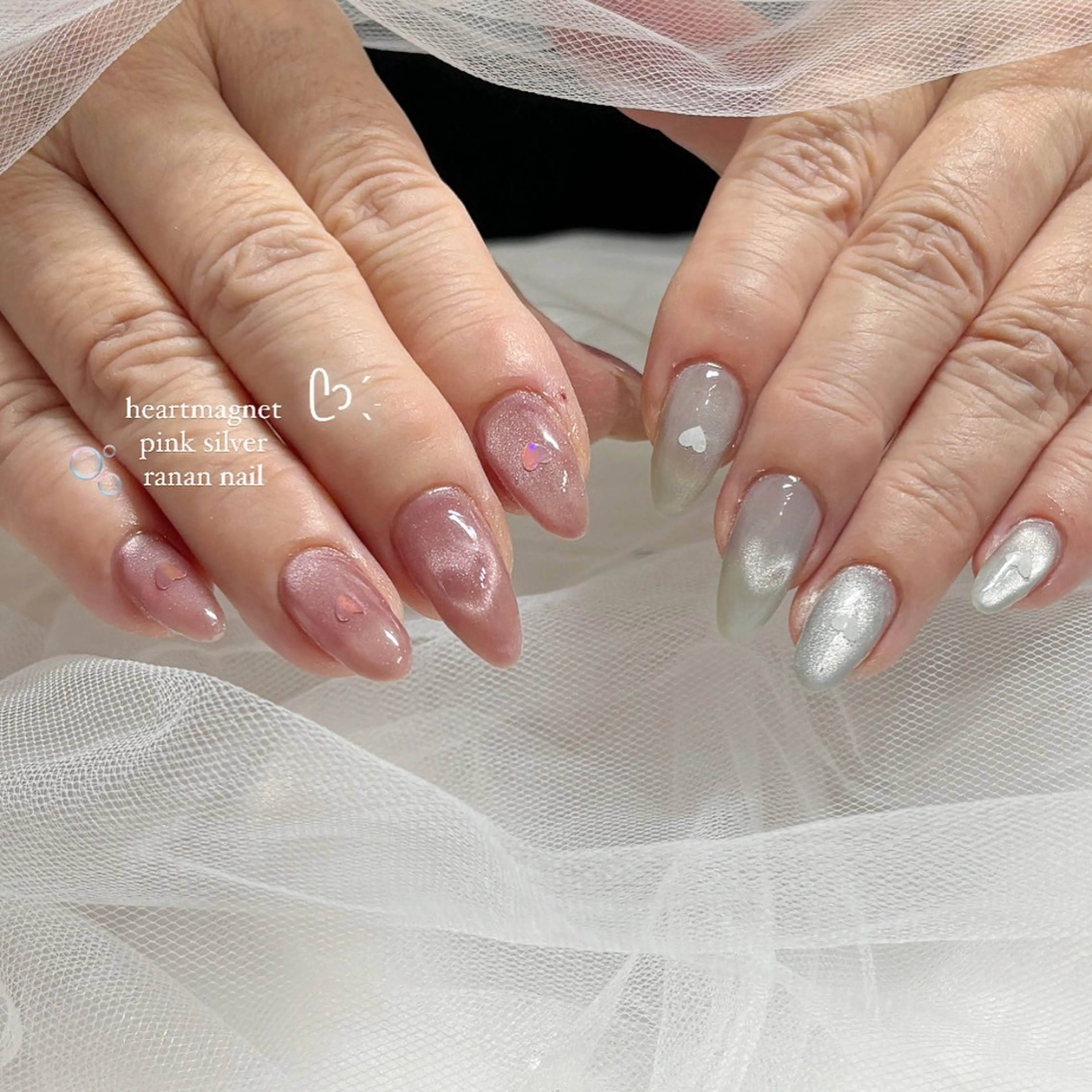 ネイル 𝓇𝒶𝓃𝒶𝓃 𝓃𝒶𝒾𝓁のネイルデザイン