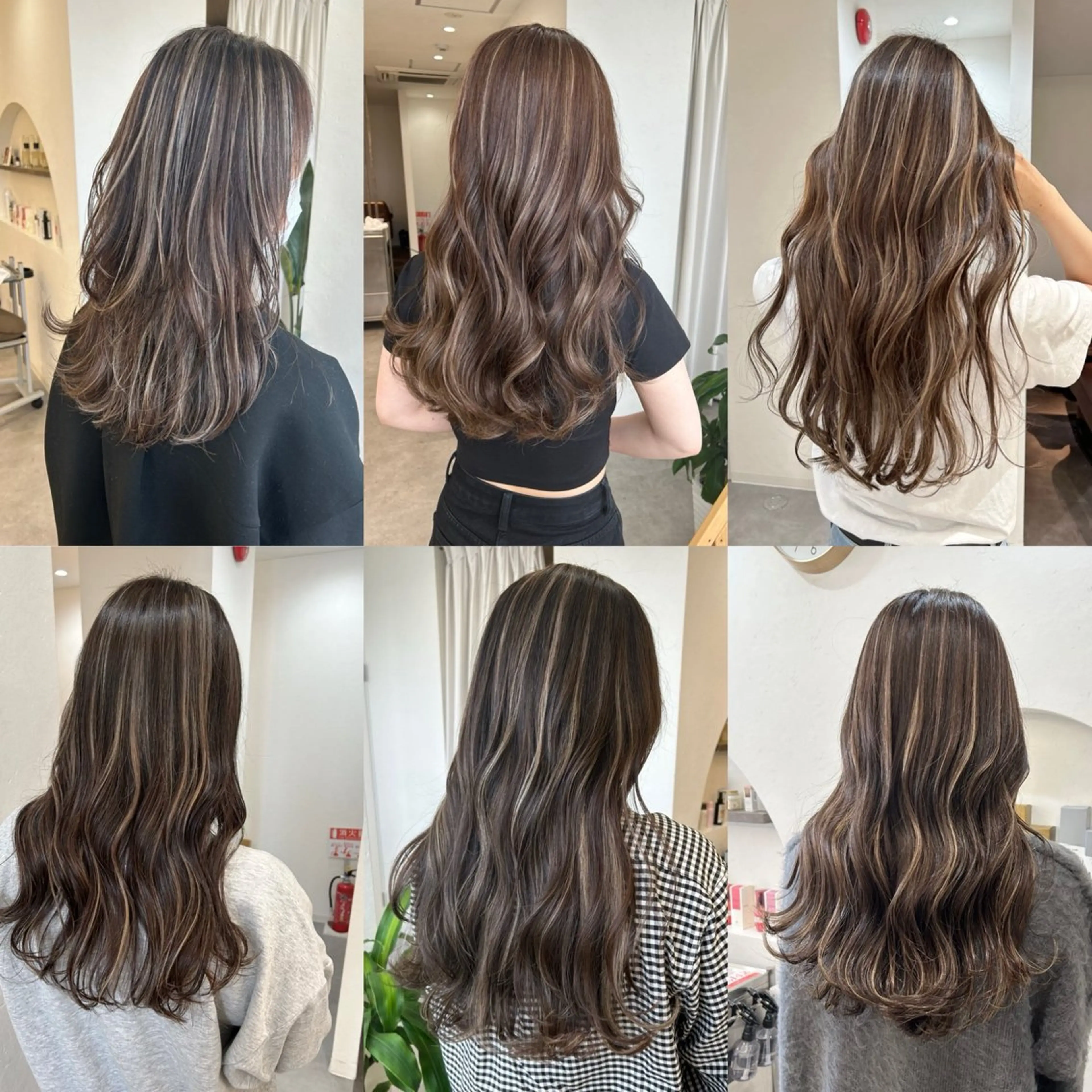 セミロング 山本 茉希のヘアスタイル