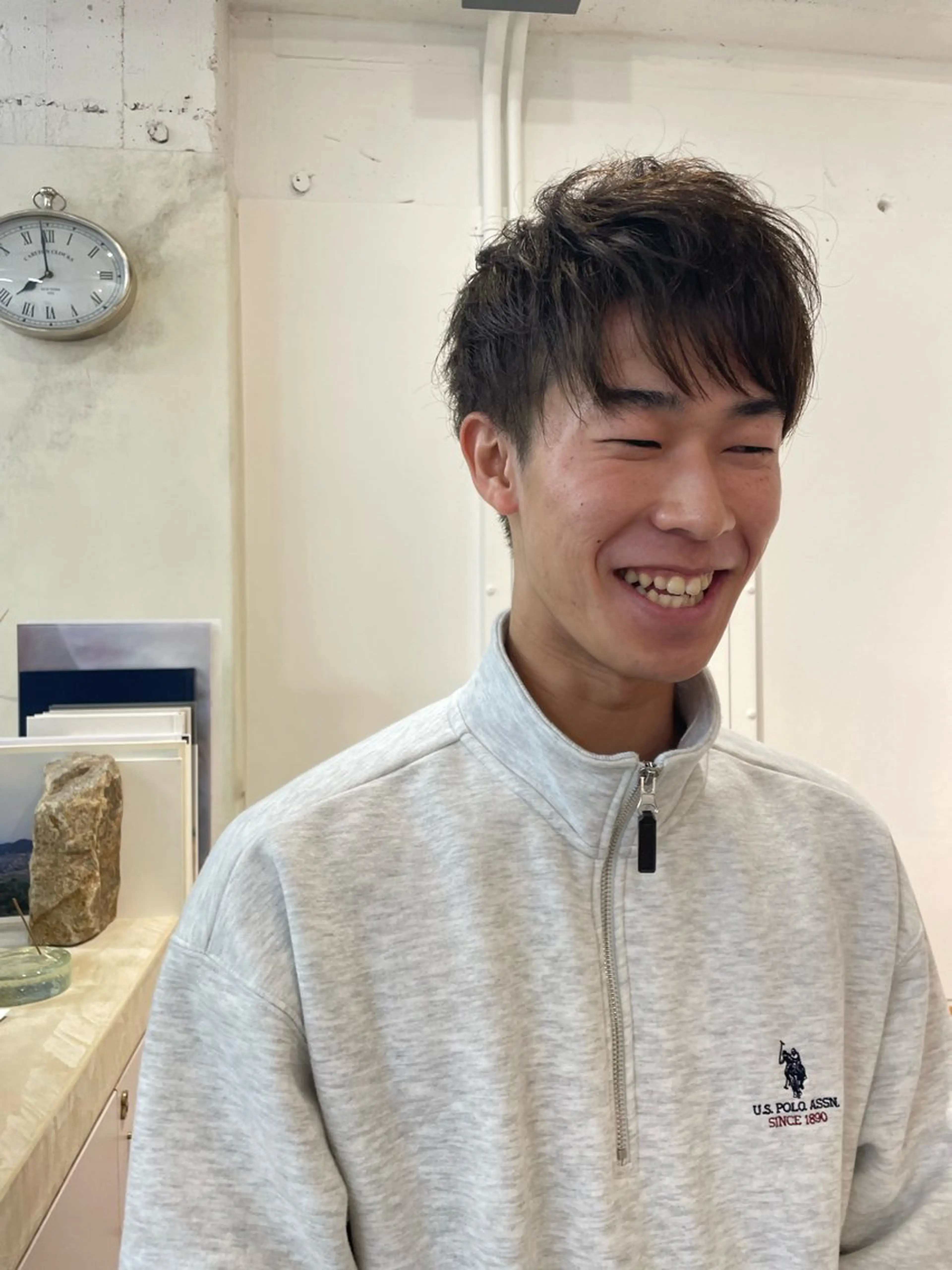 カラー メンズ Terve.竹内 視咲のヘアスタイル