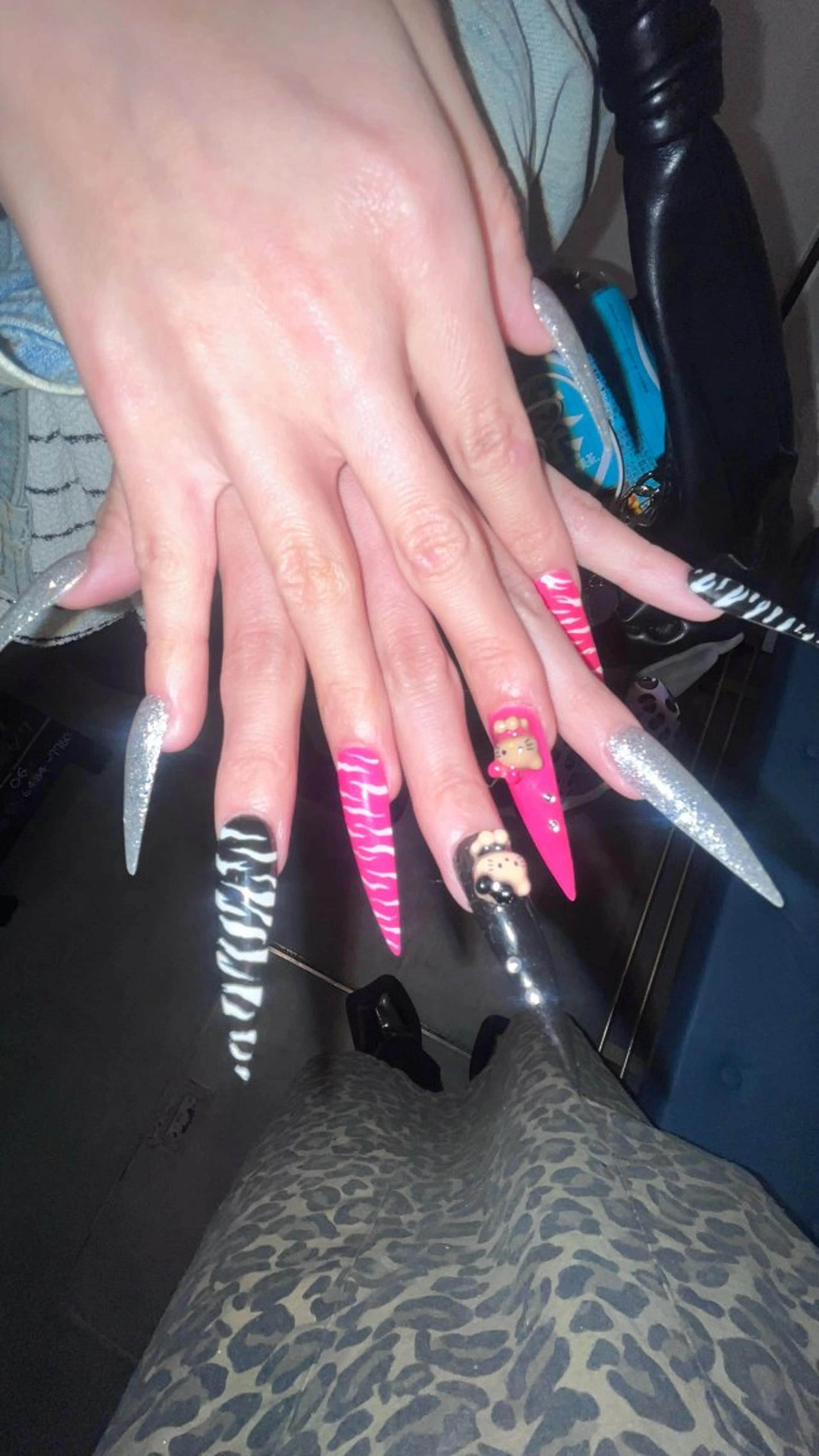 ネイル ハンドネイル Mariris所属・BANSA ˖ ࣪⊹ 大阪 個性派 派手のネイルデザイン