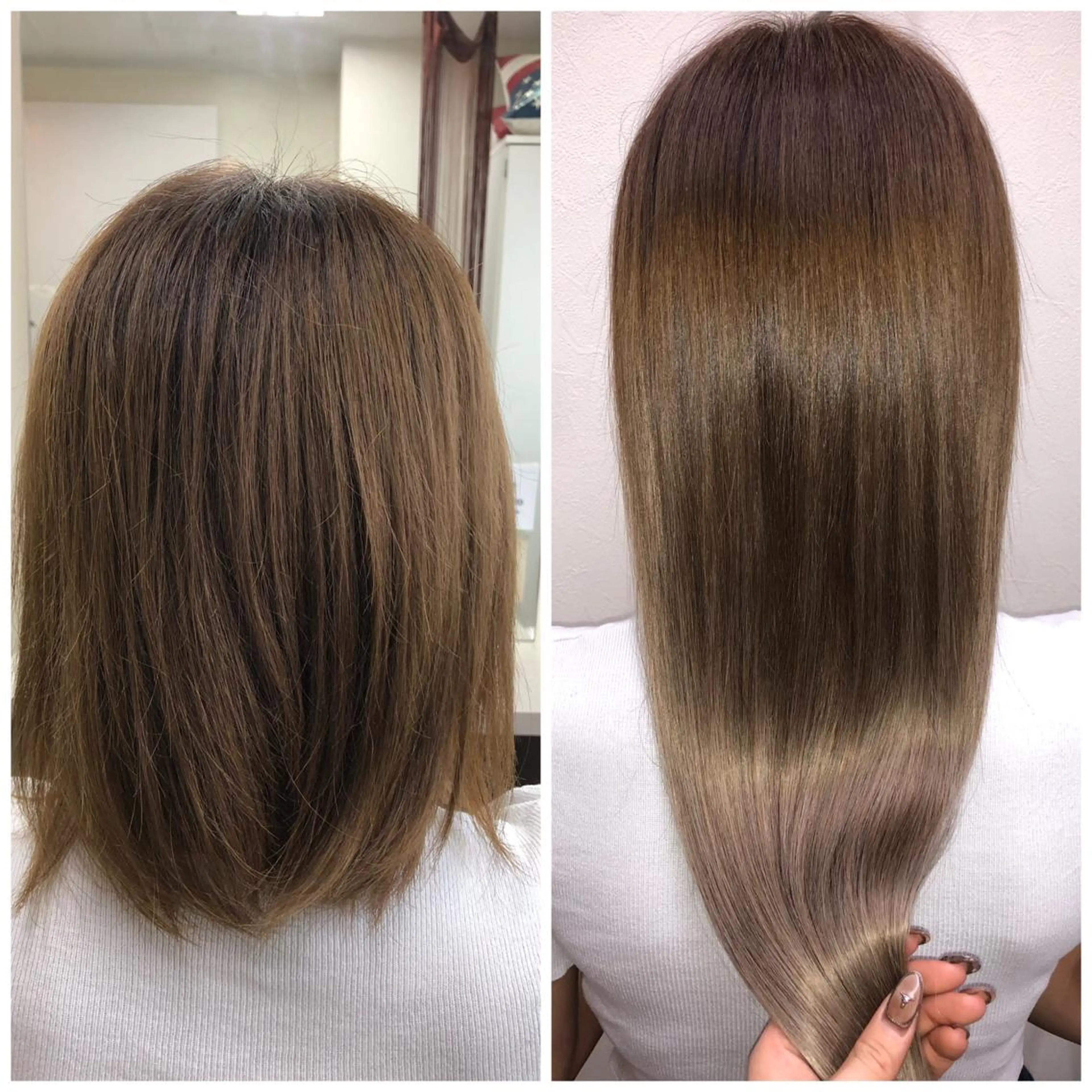 ロング カラー ヘアカラー トリートメント エクステ MAKO ❤️🔥NEXTのヘアスタイル