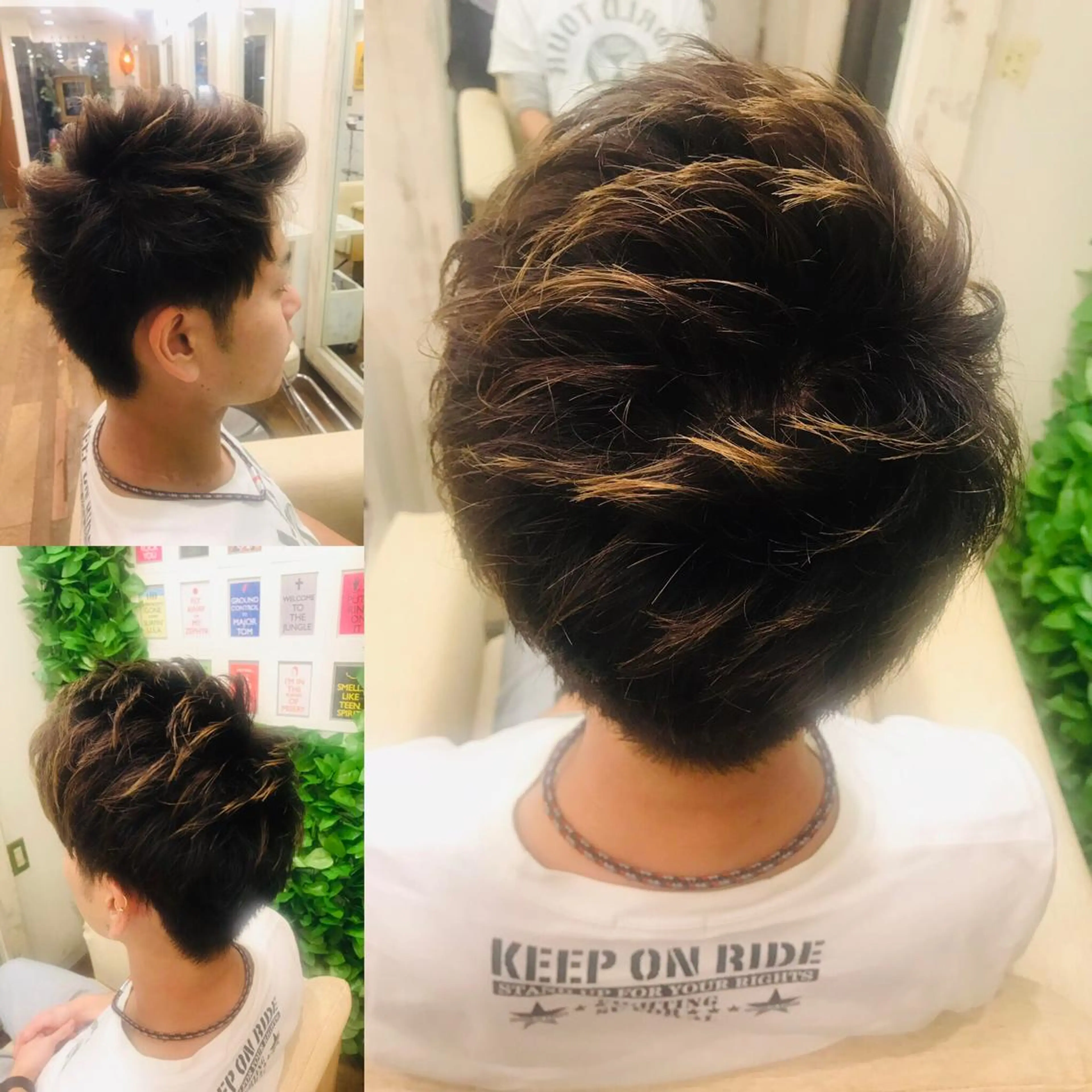 ショート メンズ カット 吉原 頌平のヘアスタイル