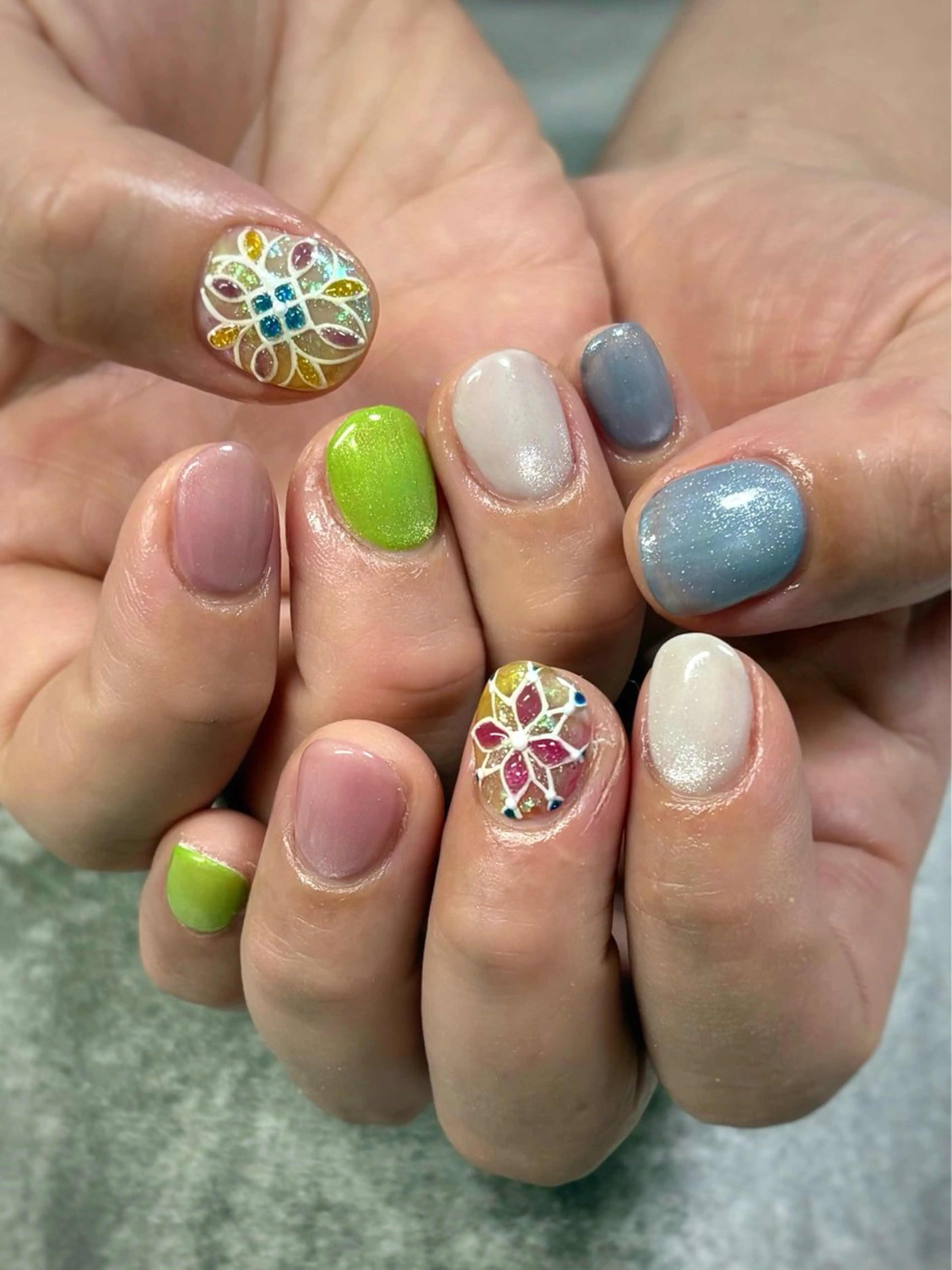 ネイル ハンドネイル FIORITURA Maikoのネイルデザイン