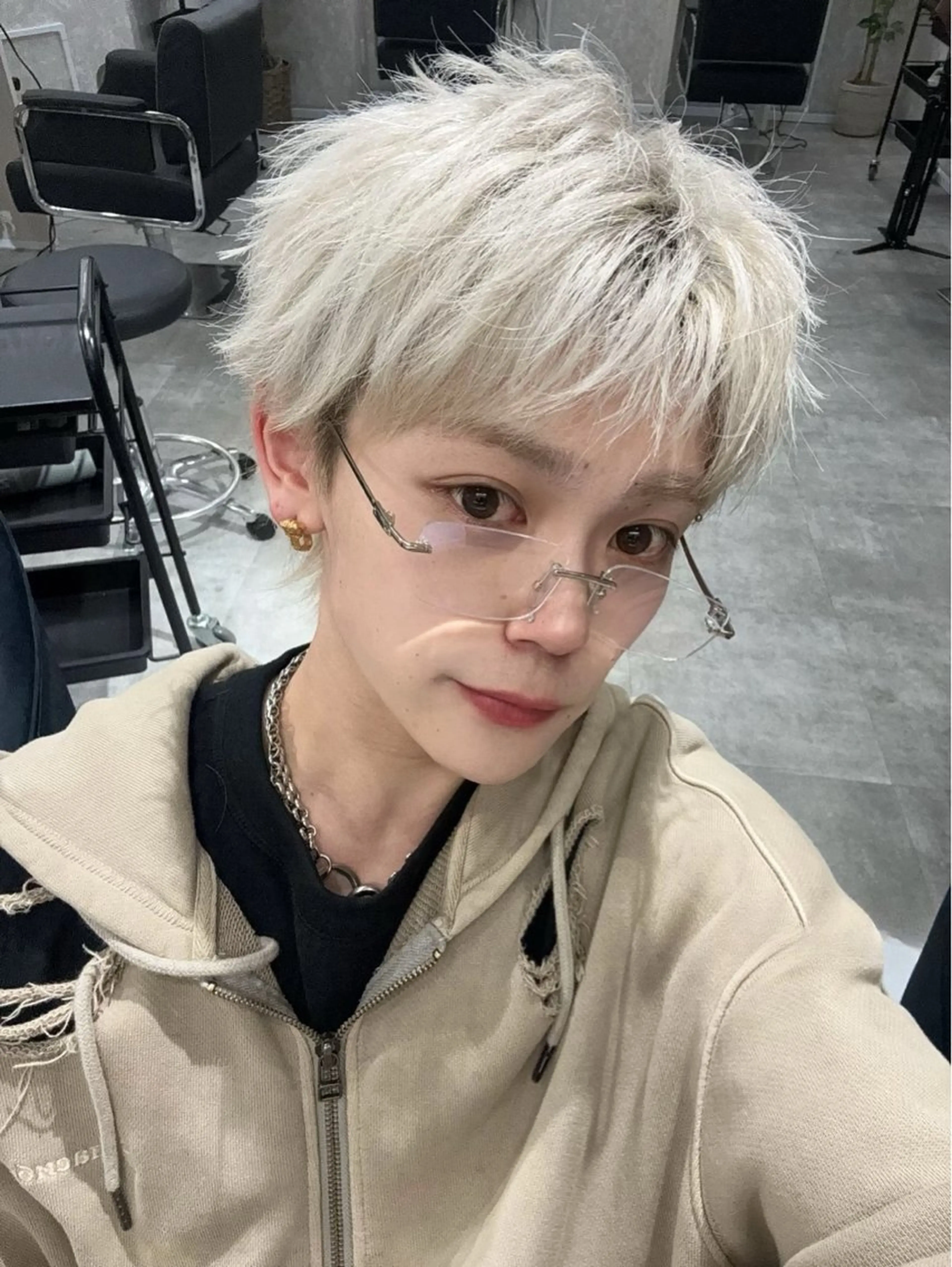 ショート ヘアカラー ✂渋谷メンズ特化 まさとのヘアスタイル