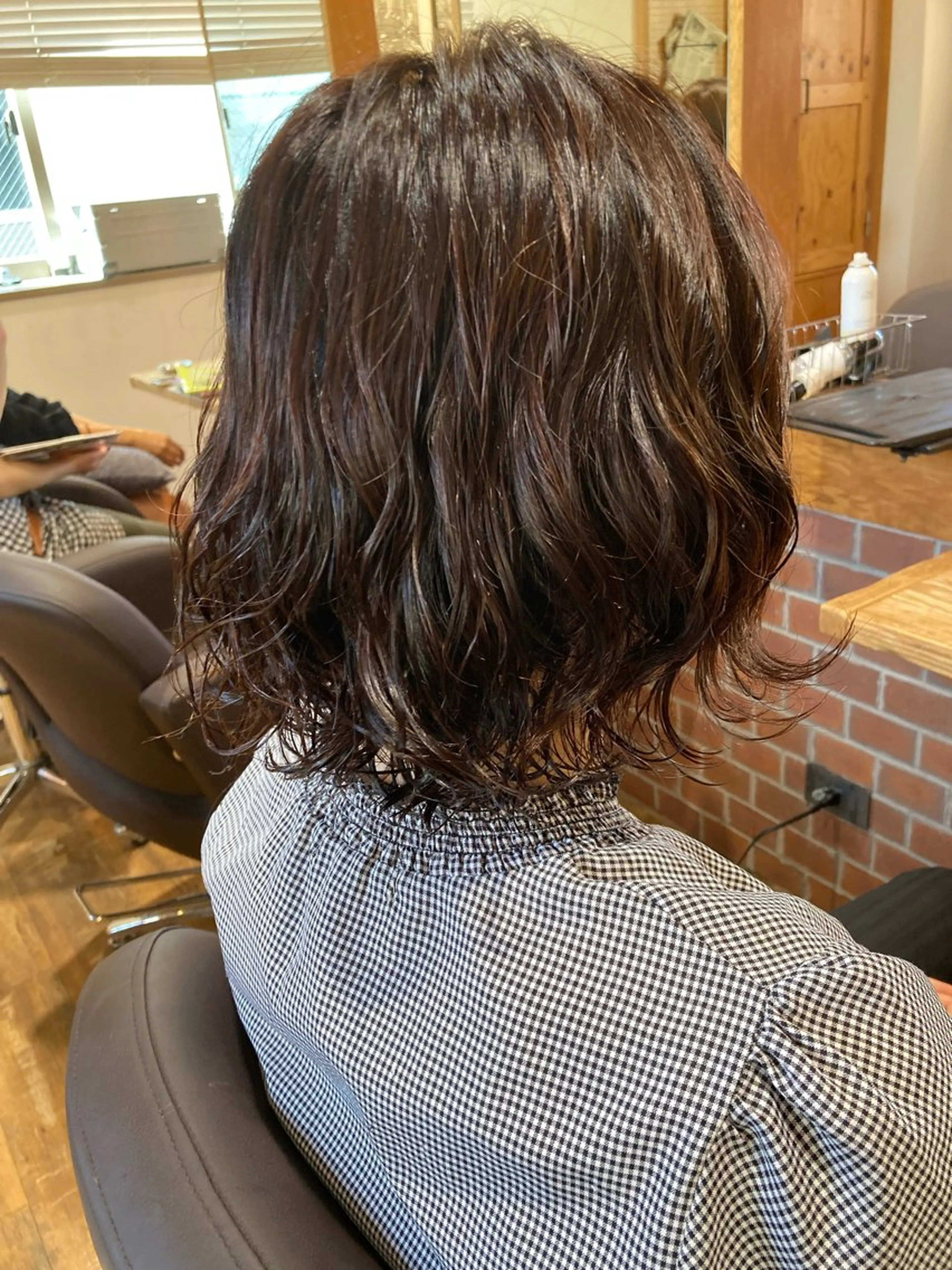 パーマ パーマ 菊地 優斗のヘアスタイル