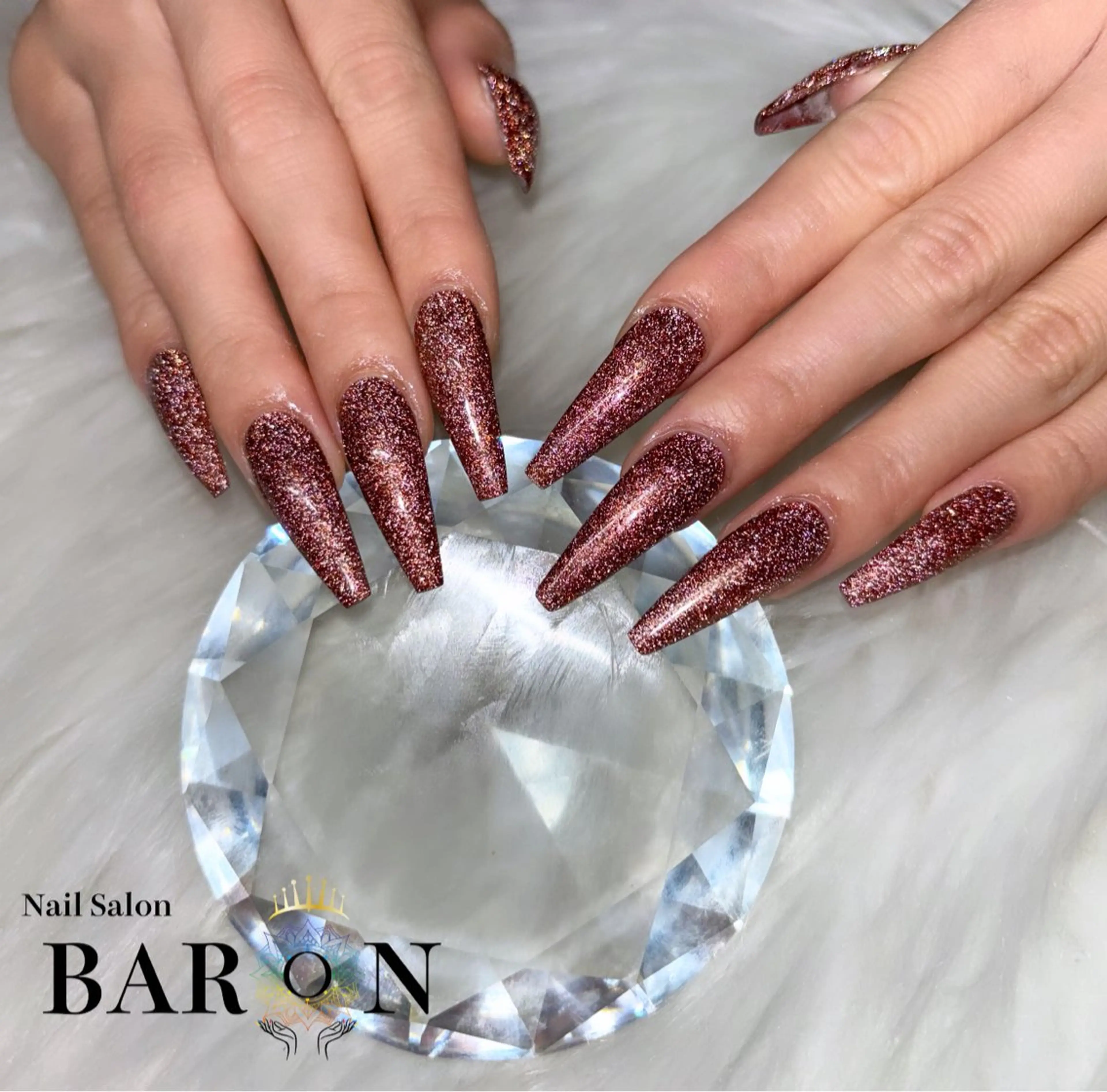 ネイル フラッシュネイル ♛BARON♛ MANAのネイルデザイン