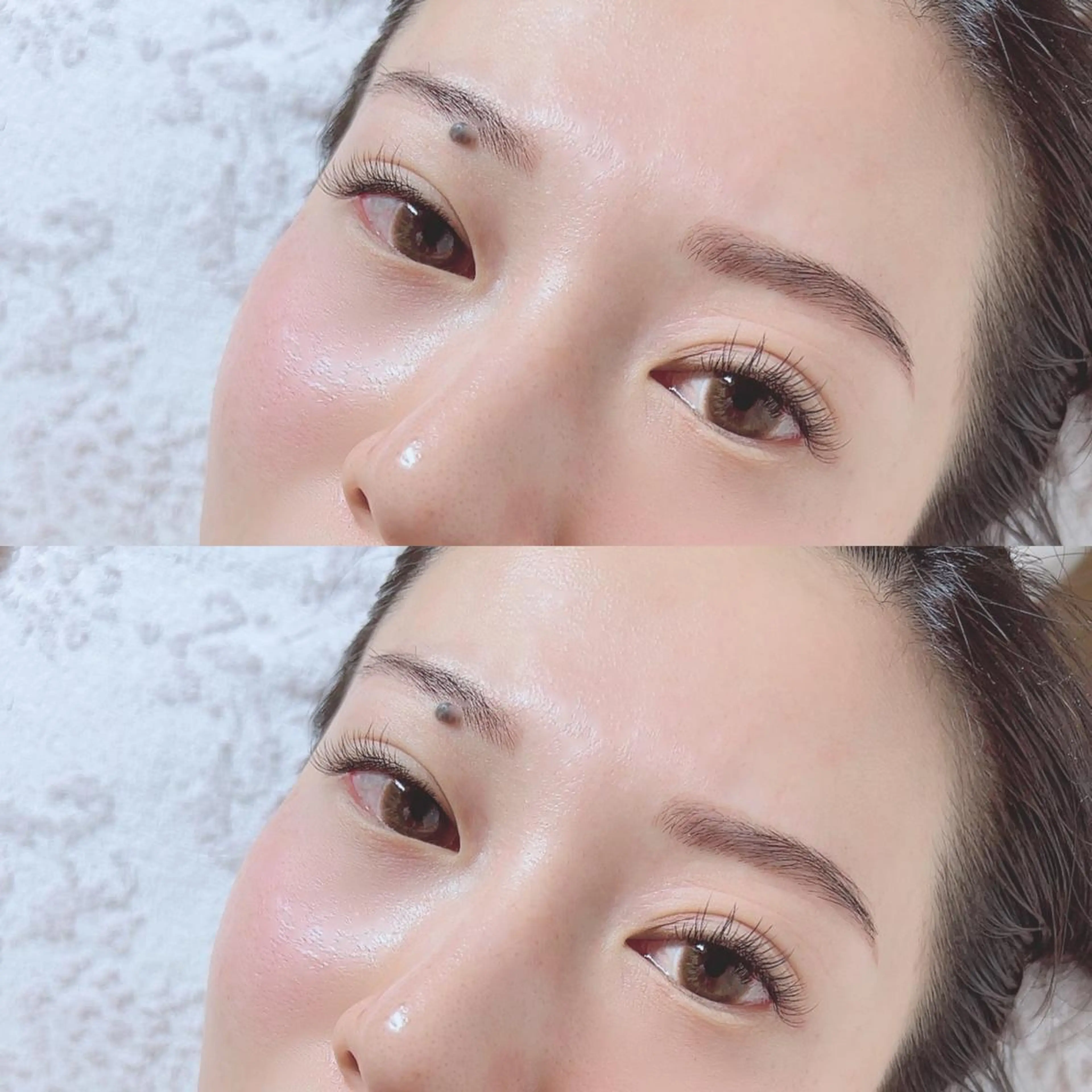 マツエク・マツパ アイブロウ 眉毛ワックス脱毛 付け放題 フラットラッシュ ワンホンマツエク マツエク Honey Salonのマツエク・マツパデザイン