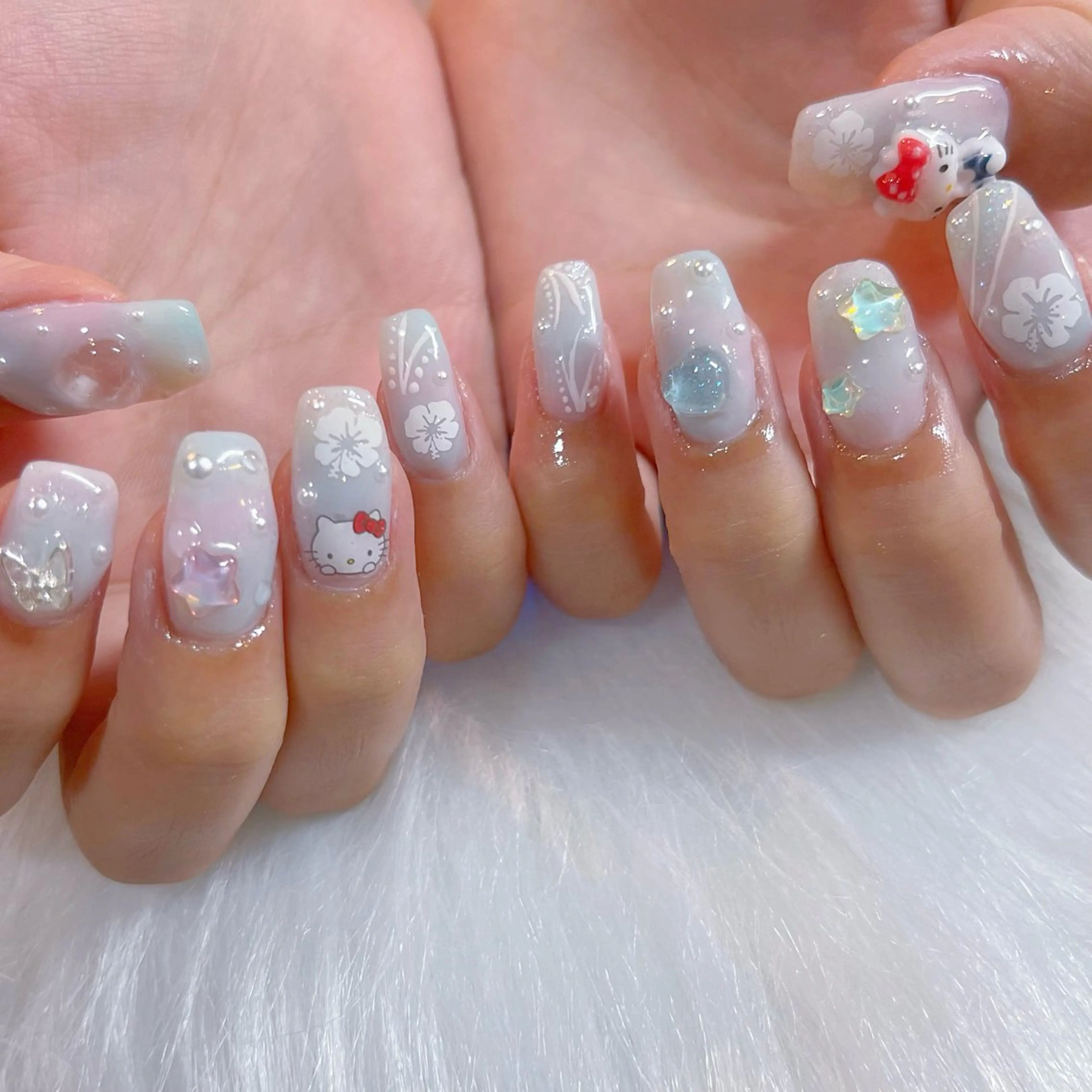 ネイル Maya 🧊🫧‪のネイルデザイン