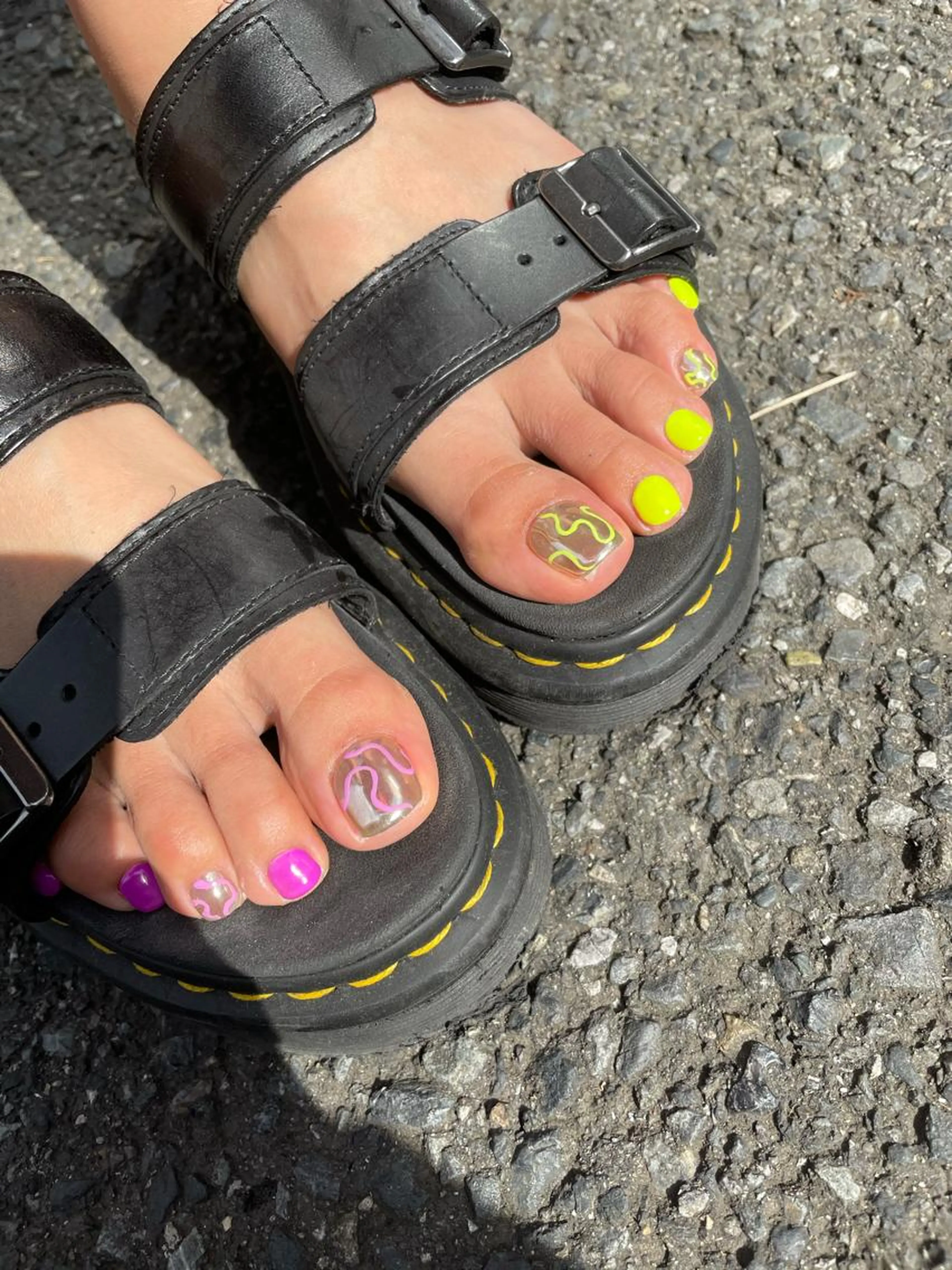 【リピーター様他店オフ】フット最大120分アートし放題の写真