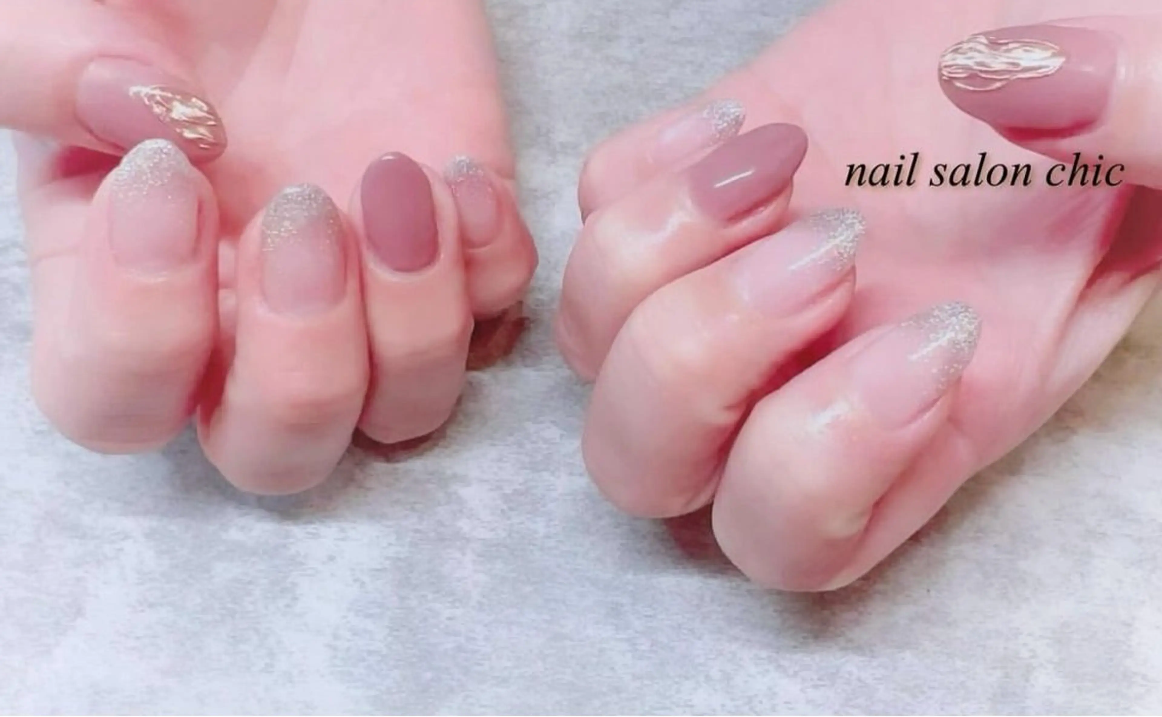 ネイル ハンドネイル nail salon chicのネイルデザイン