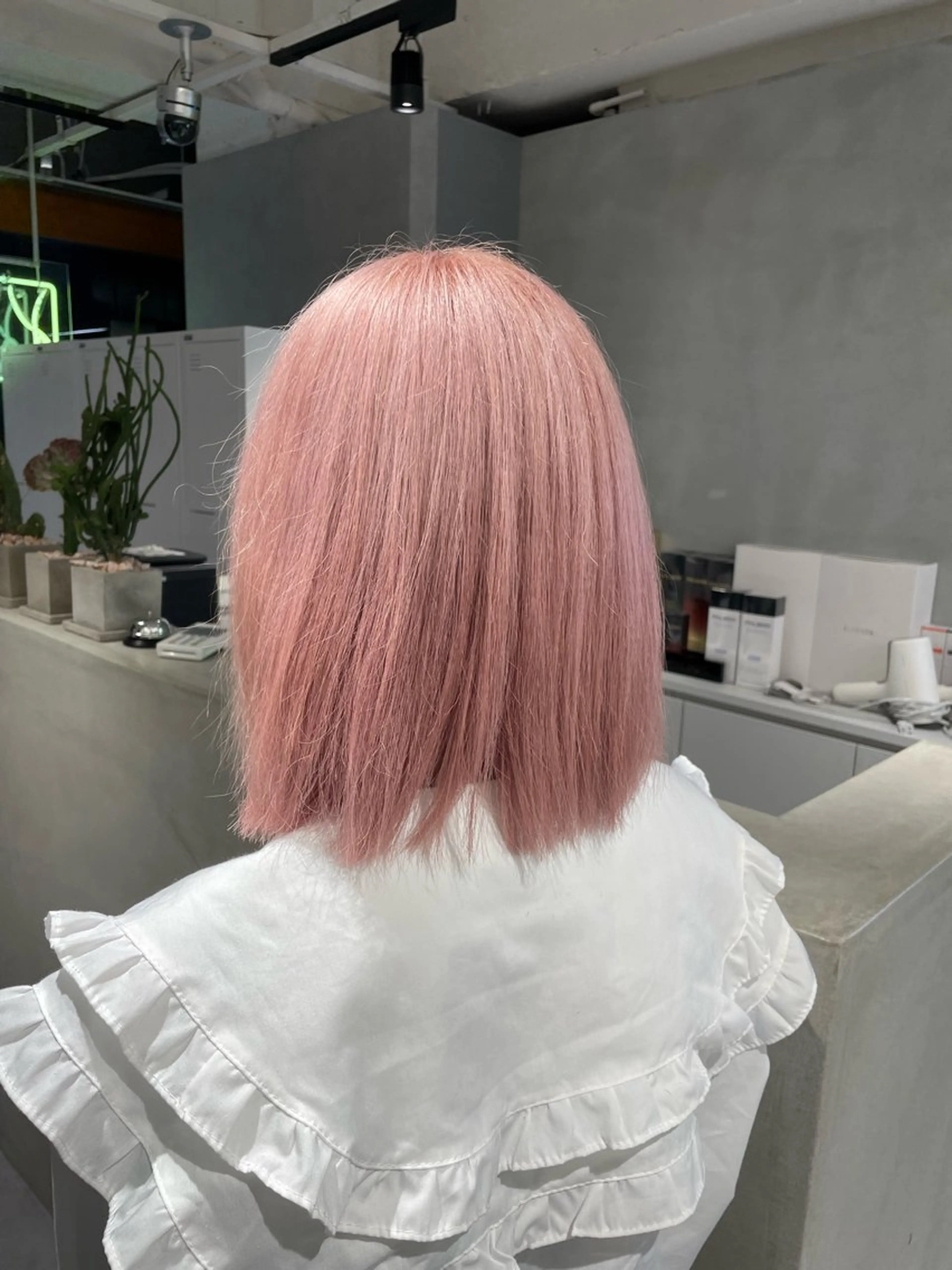 ミディアム カット ヘアカラー 韓国風スタイル 北田陸斗のヘアスタイル