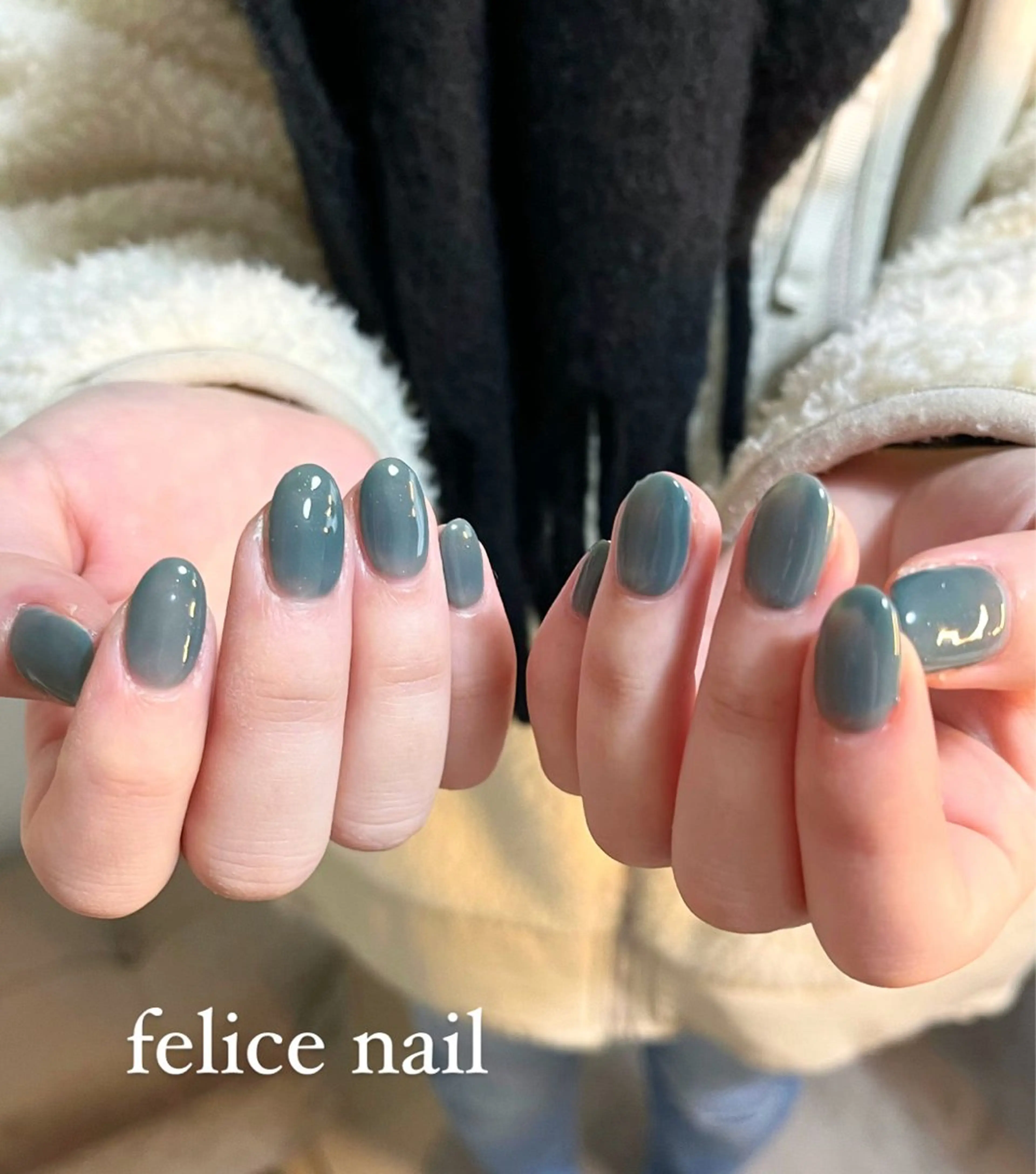 ネイル ワンカラーネイル felice nailのネイルデザイン