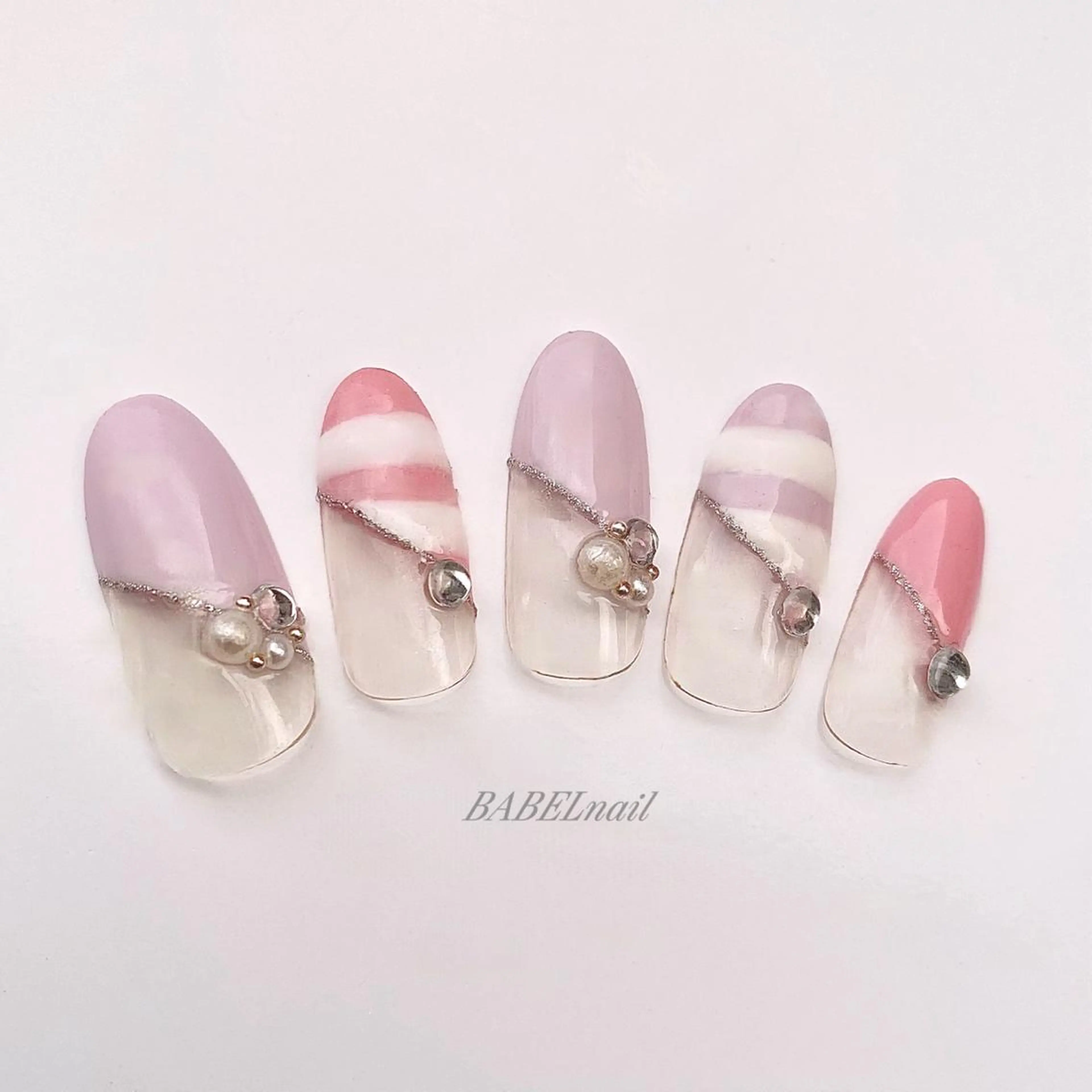 ネイル アートネイル ジェルネイル オフィスネイル ショートネイル ハンドネイル 江戸川橋✨BABEL 【バベル】大人可愛いのネイルデザイン