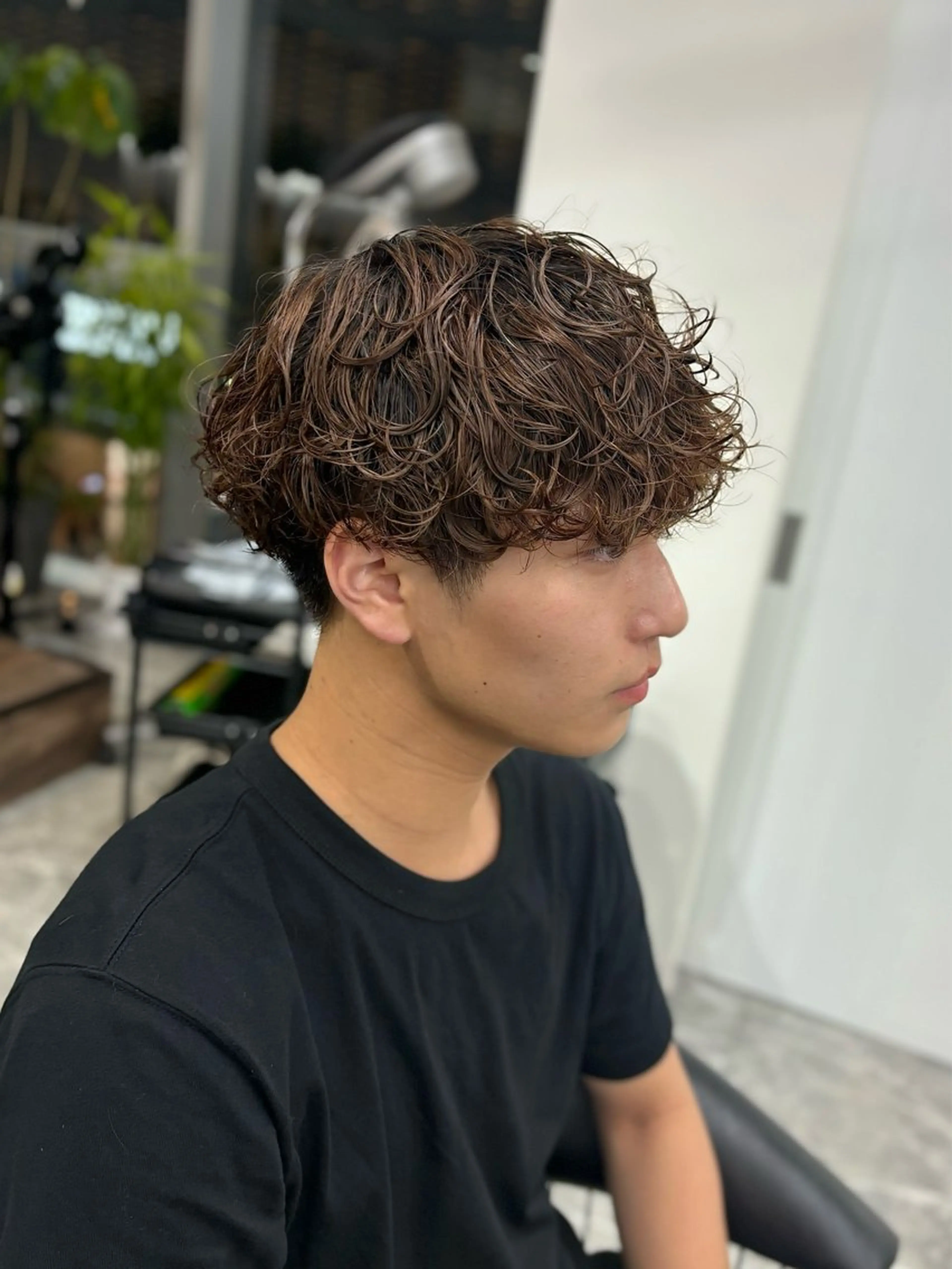 パーマ メンズ カット パーマ 🍐シャドウパーマ メンズ特化/守岡🍐のヘアスタイル