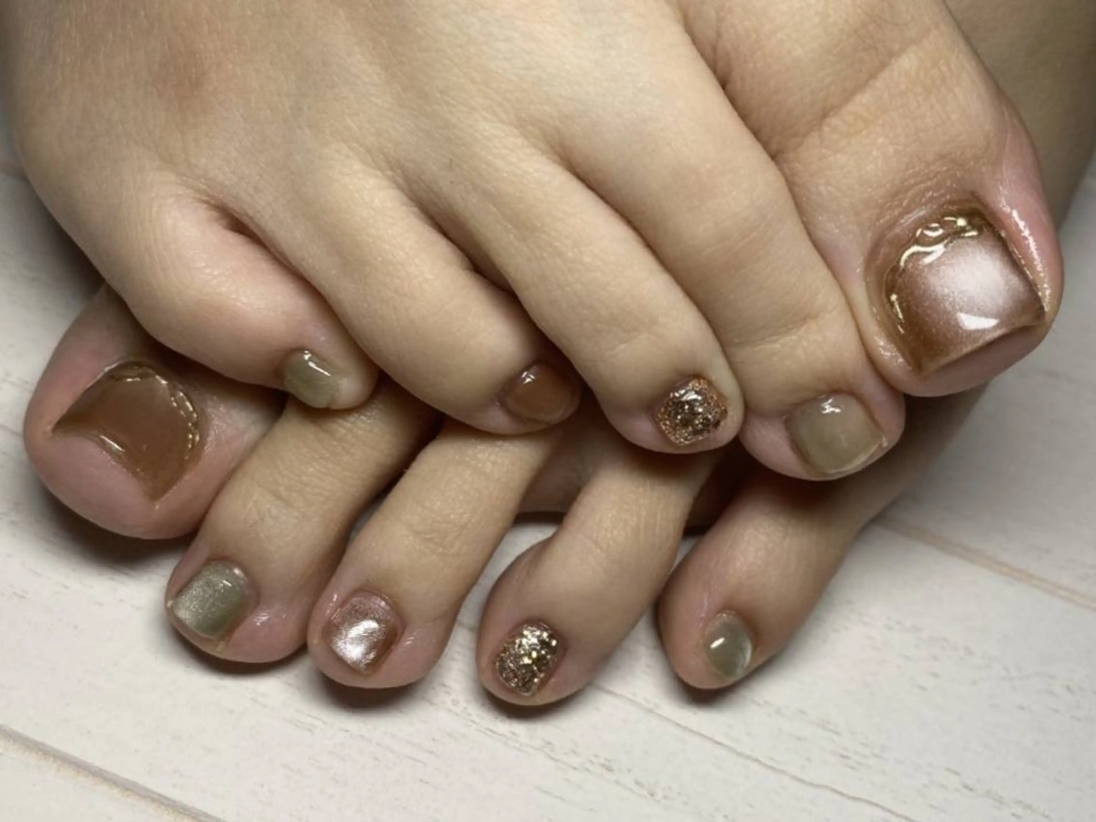 ネイル シンプルネイル ハンドネイル Nailsalon AMAのネイルデザイン