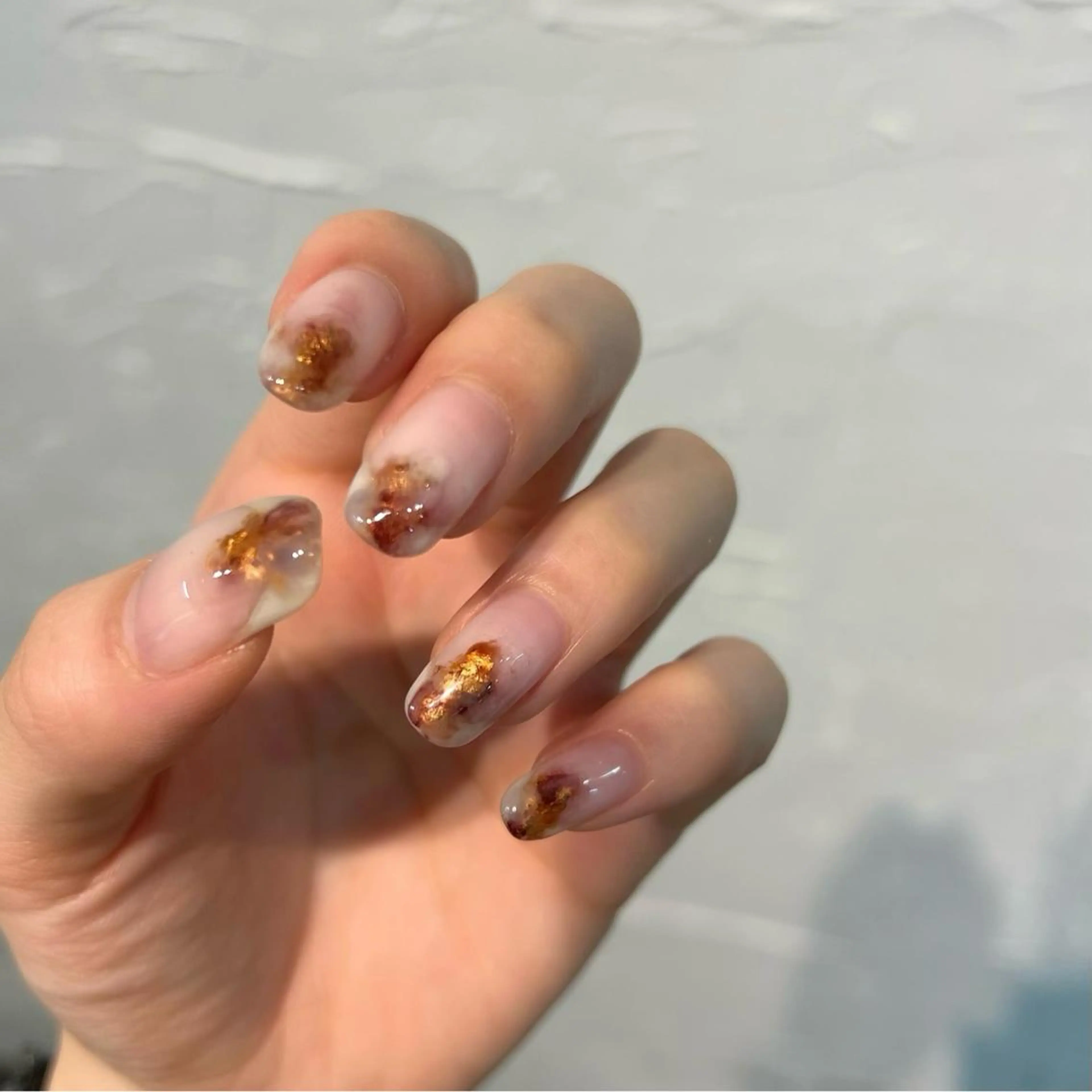 ネイル ハンドネイル nuás nailのネイルデザイン