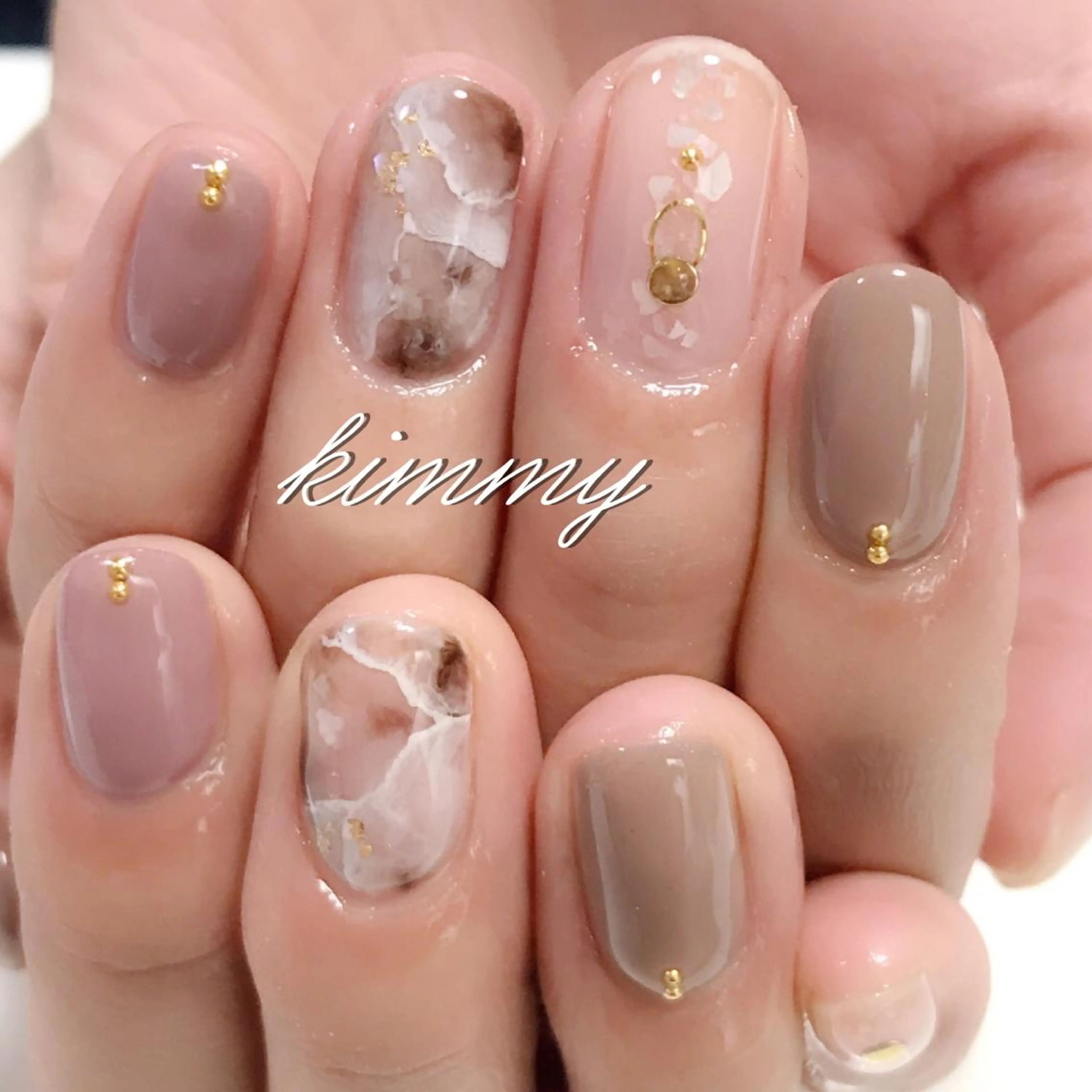 ネイル ハンドネイル kimmy nailsのネイルデザイン